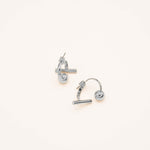 Boucles Bohm Paris - Enora Boucles d'oreilles à puces Bohm Paris Argenté 