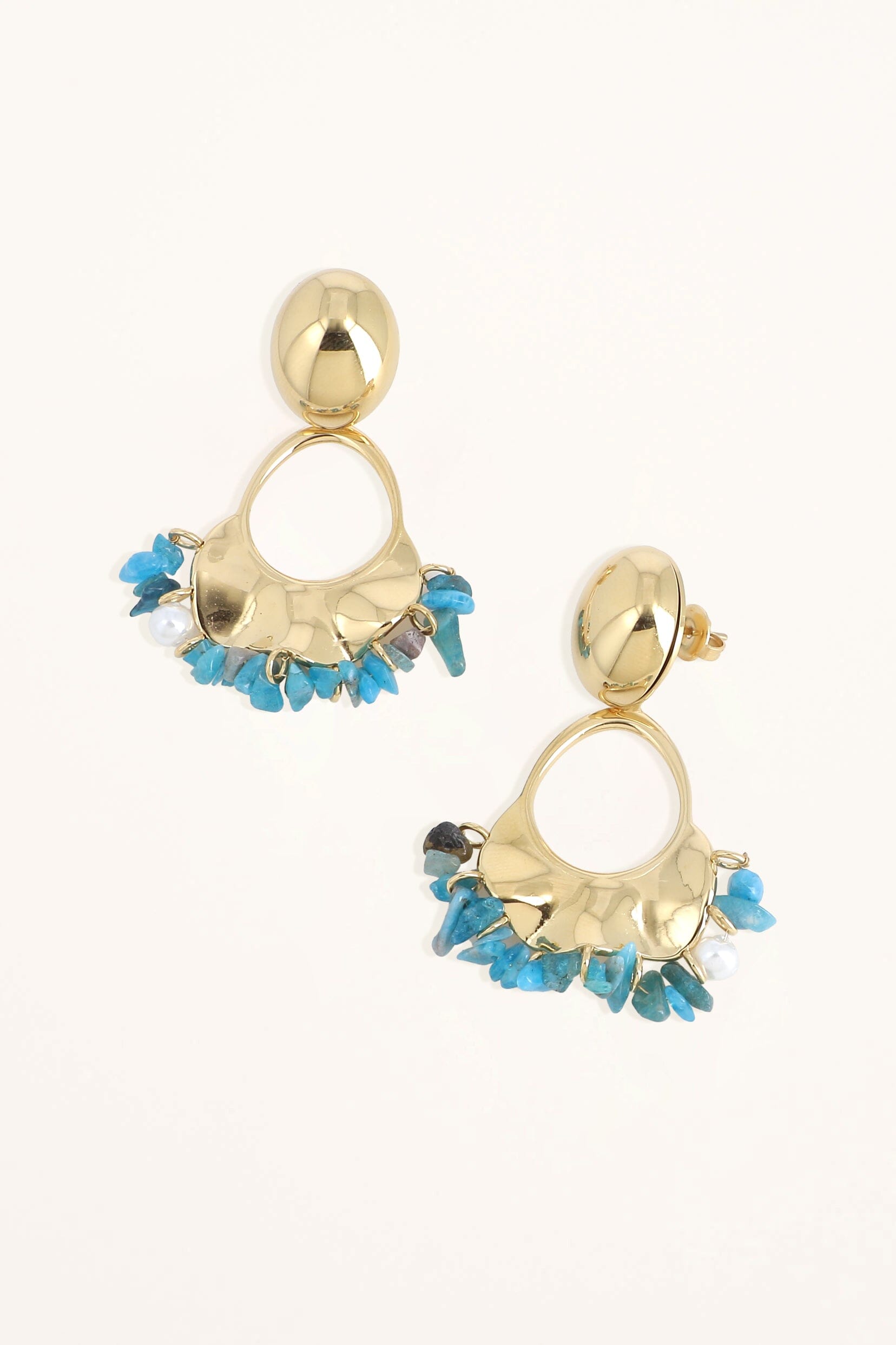 Boucles Bohm Paris - Eulalia Boucles D'oreilles Bohm Paris Apatite 