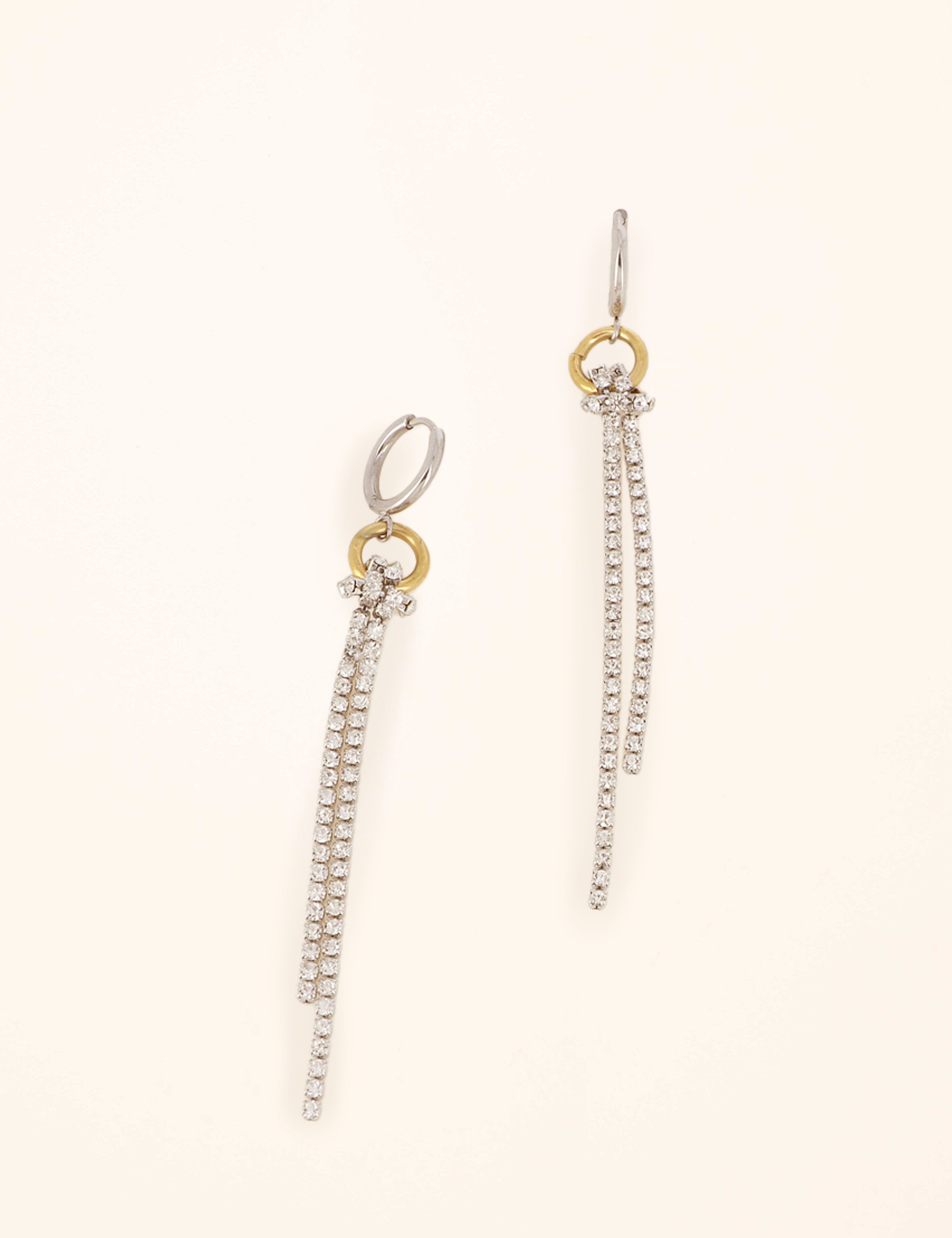 Boucles Bohm Paris - Eva Boucles D'oreilles Bohm Paris Doré Argenté 