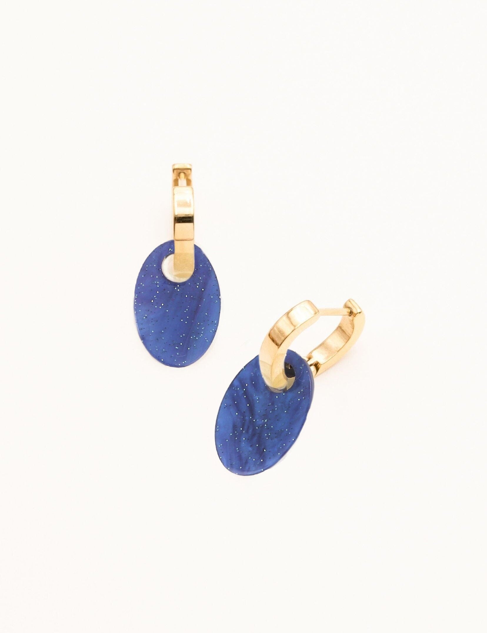 Boucles Bohm Paris - Ferima Boucles D'oreilles Bohm Paris Bleu acétate 