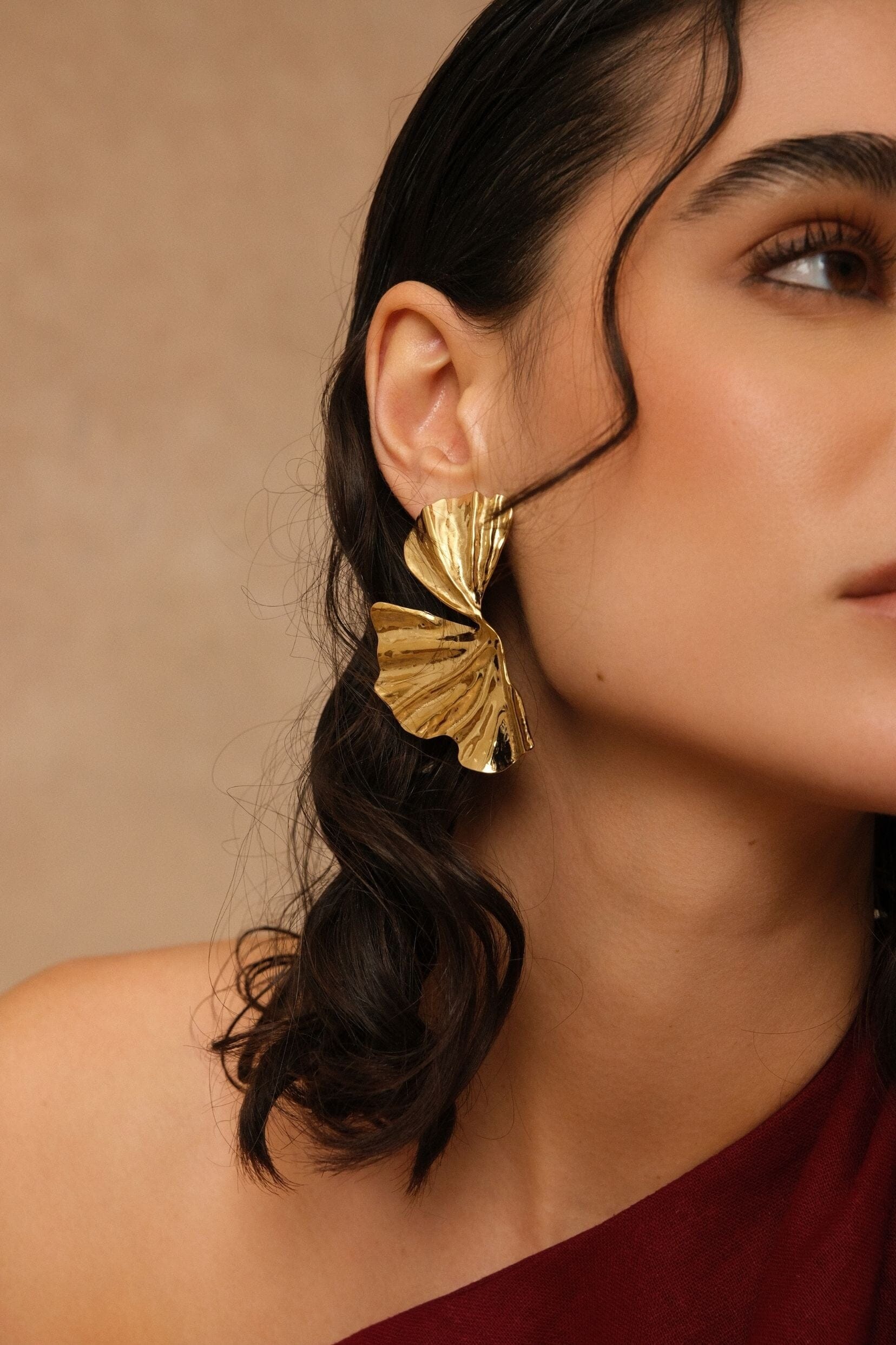 Boucles Bohm Paris - Florae Boucles d'oreilles à puces Bohm Paris 