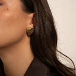 Boucles Bohm Paris - Floriane Boucles d'oreilles à puces Bohm Paris 