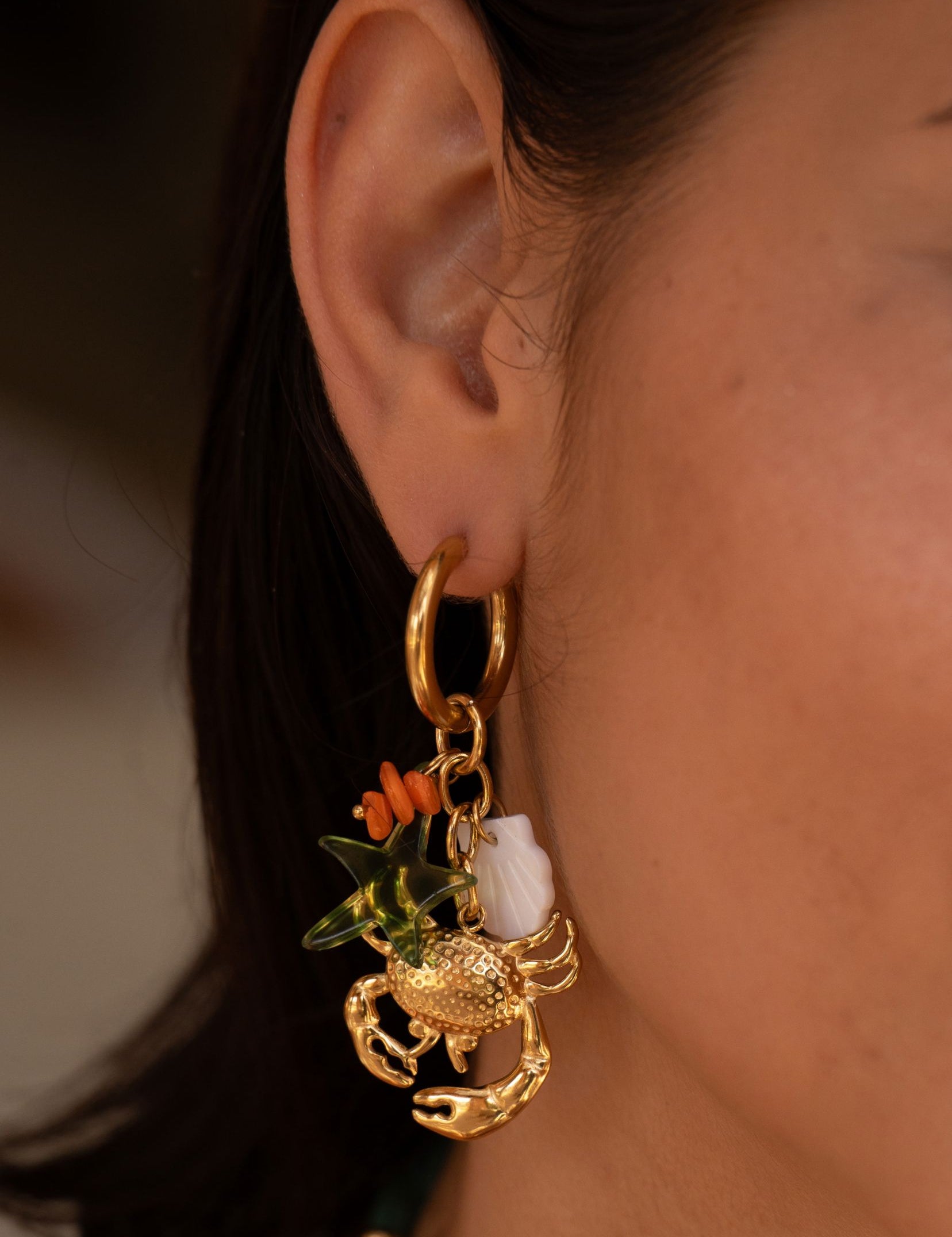Boucles Bohm Paris - Florinia Boucles d'oreilles type créoles Bohm Paris 