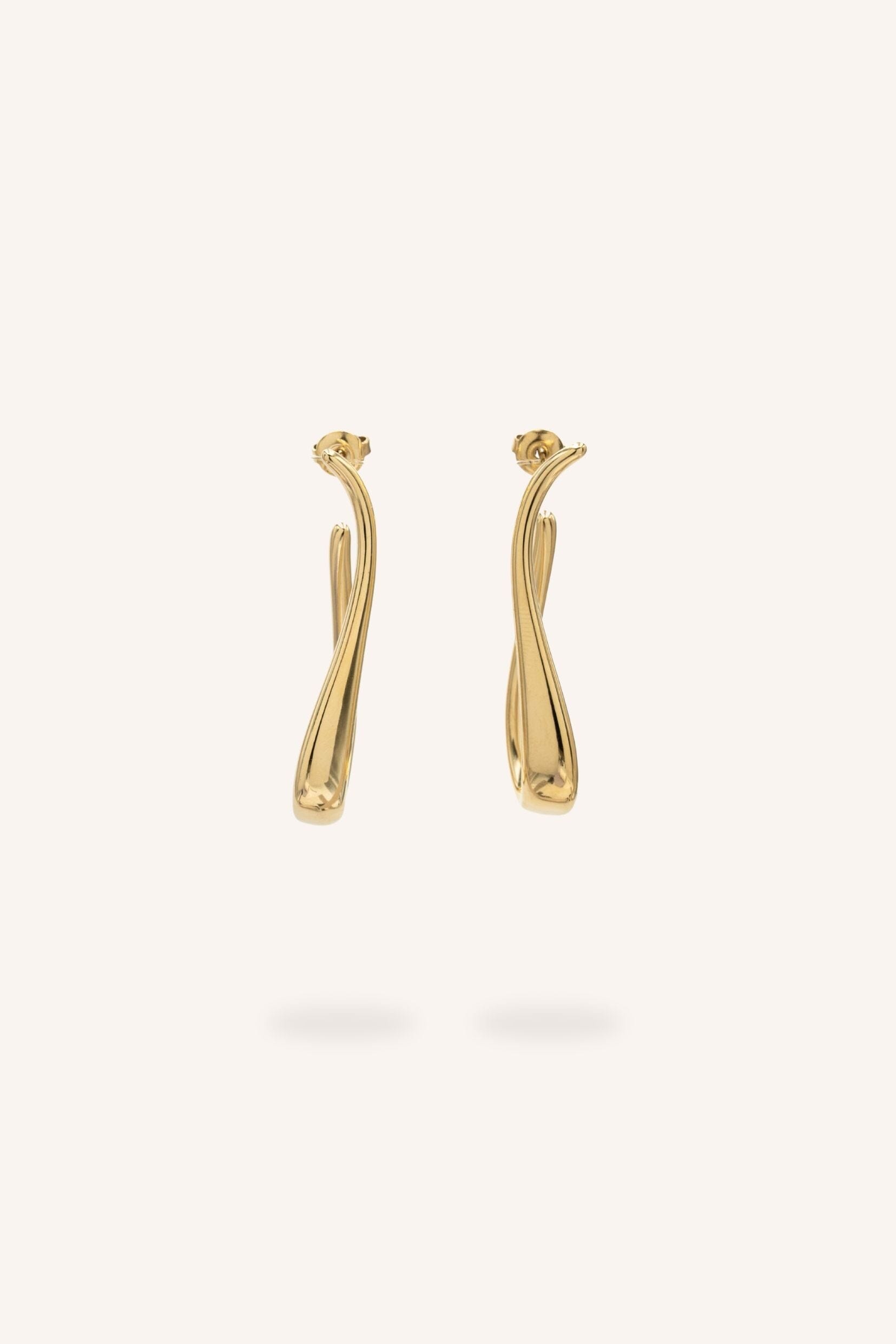 Boucles Bohm Paris - Gina Boucles d'oreilles type Créoles Bohm Paris Doré 