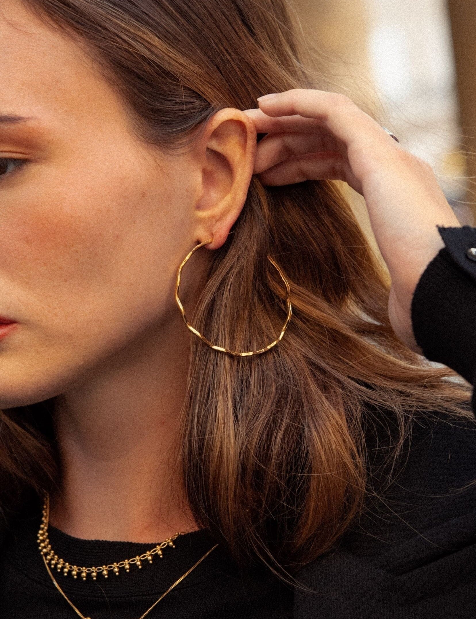 Boucles Bohm Paris - Graysie Boucles d'oreilles type Créoles Bohm Paris 