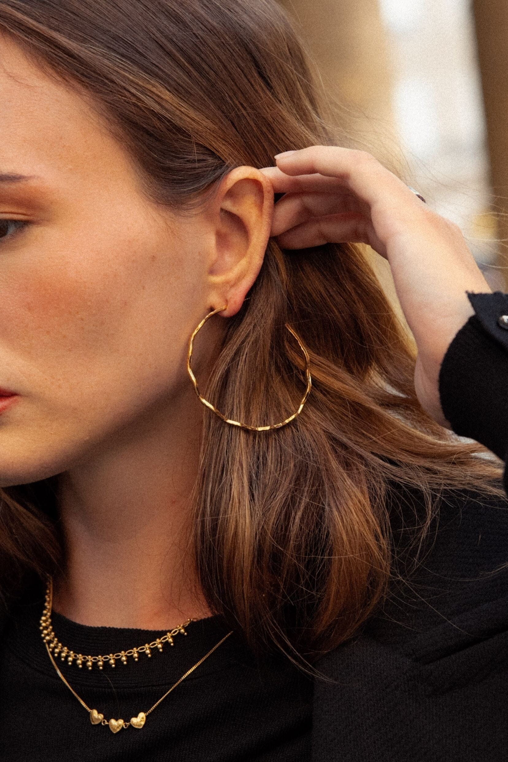 Boucles Bohm Paris - Graysie Boucles d'oreilles type Créoles Bohm Paris 