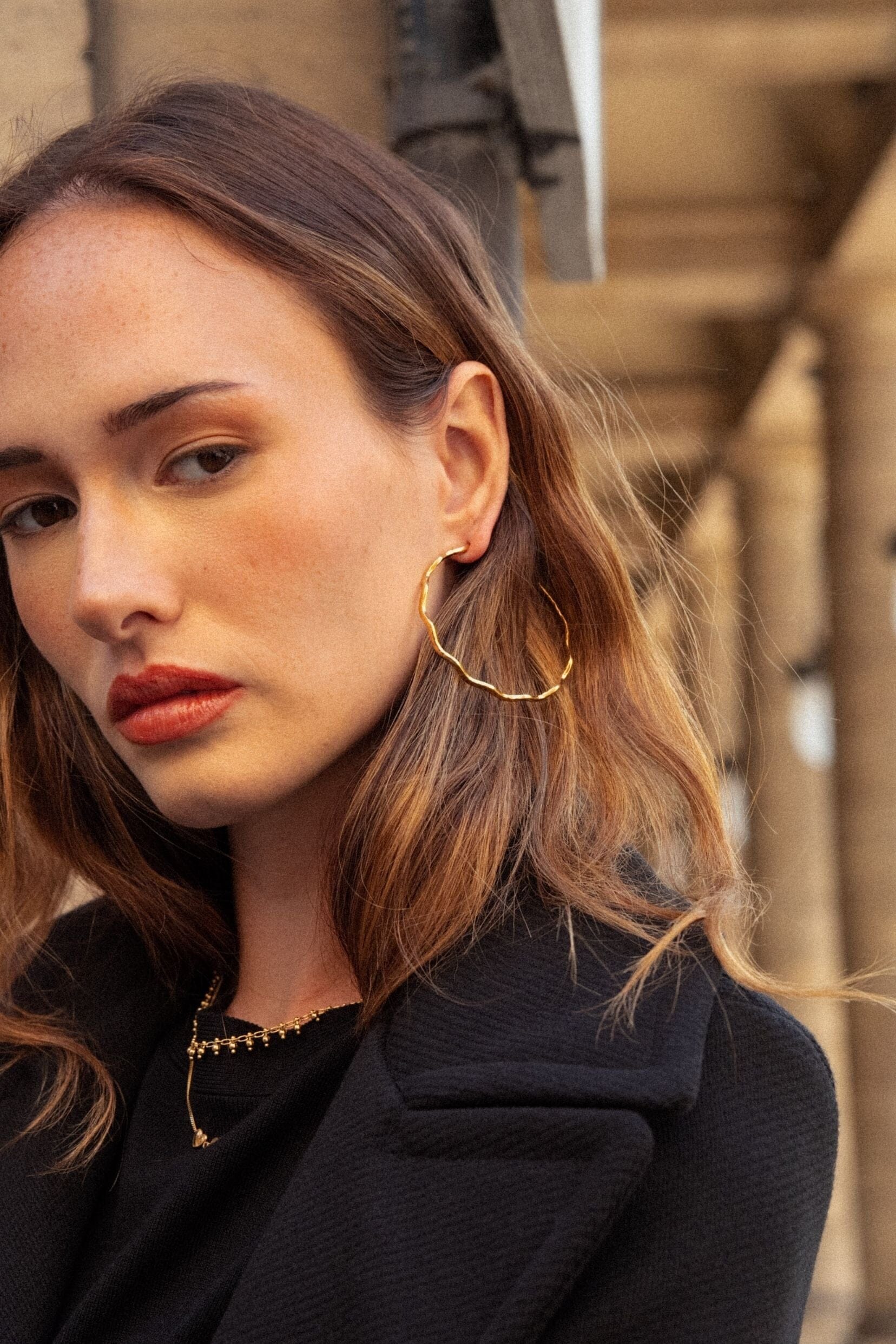 Boucles Bohm Paris - Graysie Boucles d'oreilles type Créoles Bohm Paris 