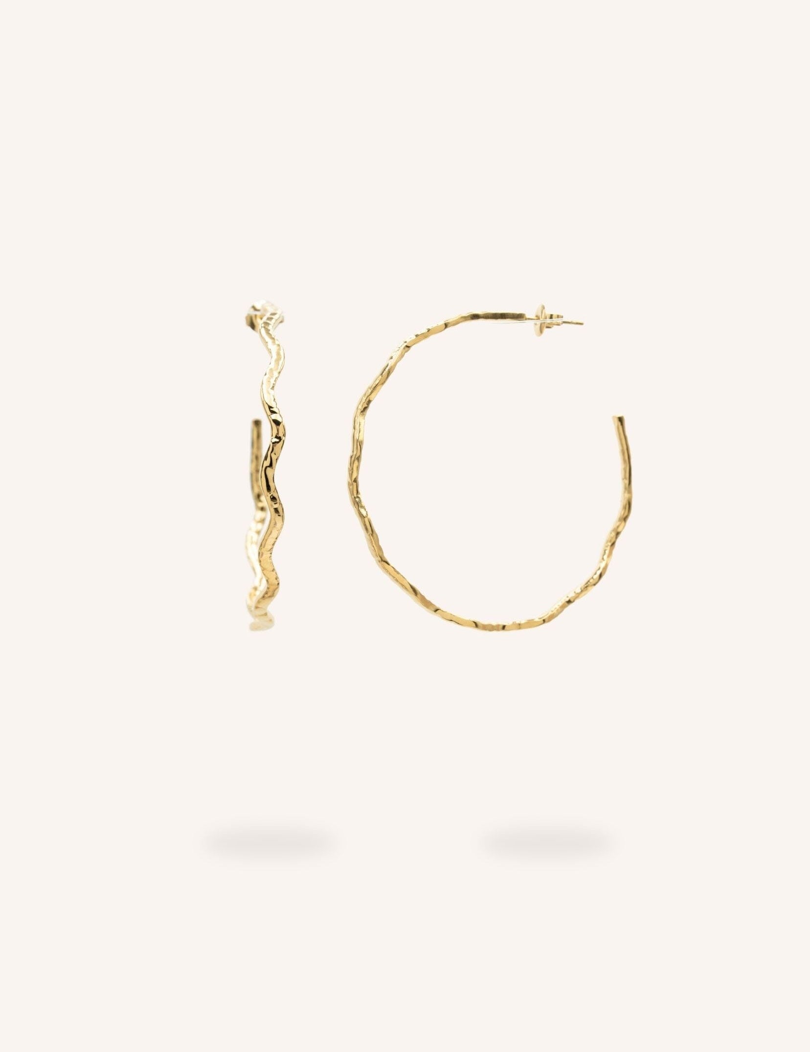Boucles Bohm Paris - Graysie Boucles d'oreilles type Créoles Bohm Paris Doré 