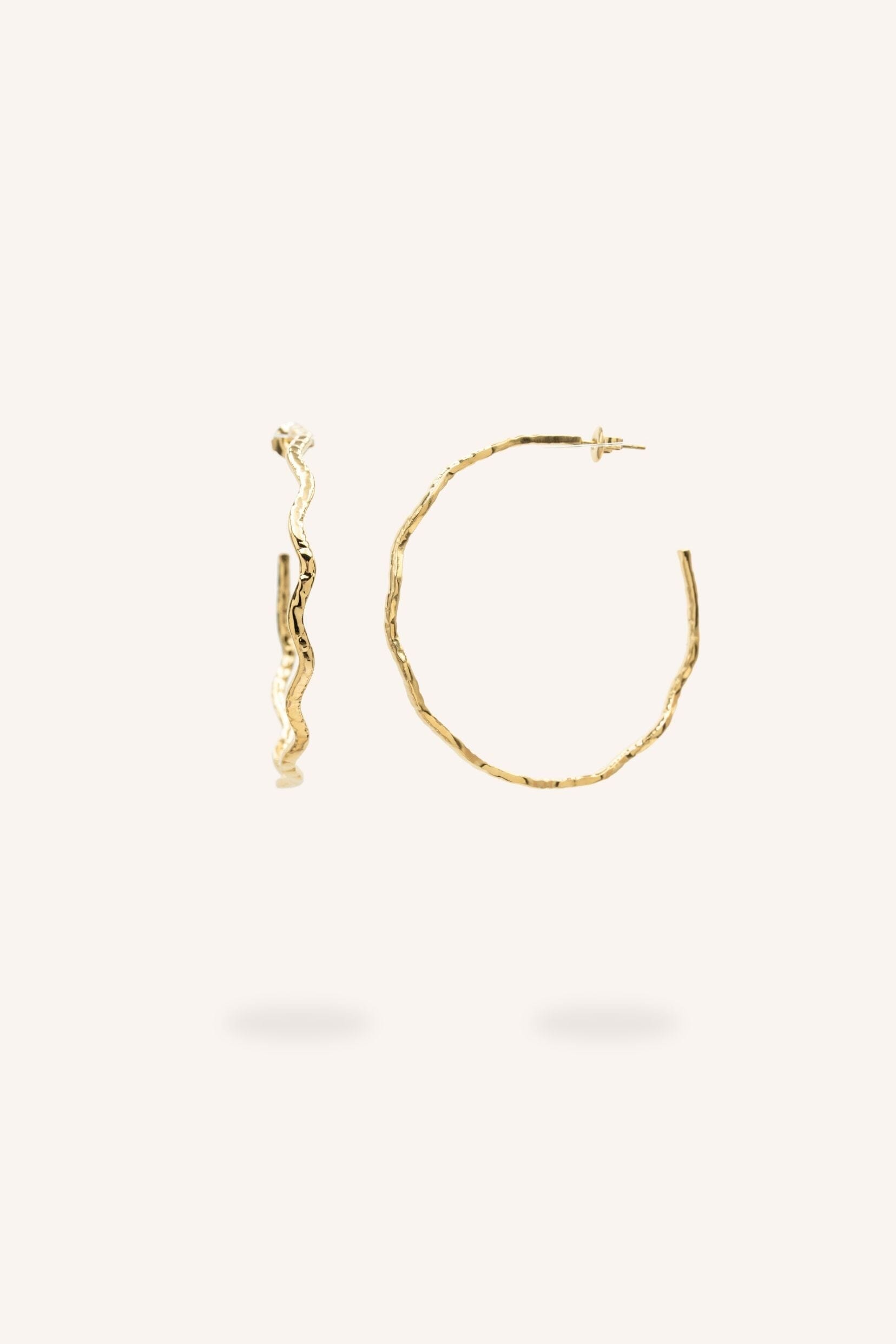 Boucles Bohm Paris - Graysie Boucles d'oreilles type Créoles Bohm Paris Doré 