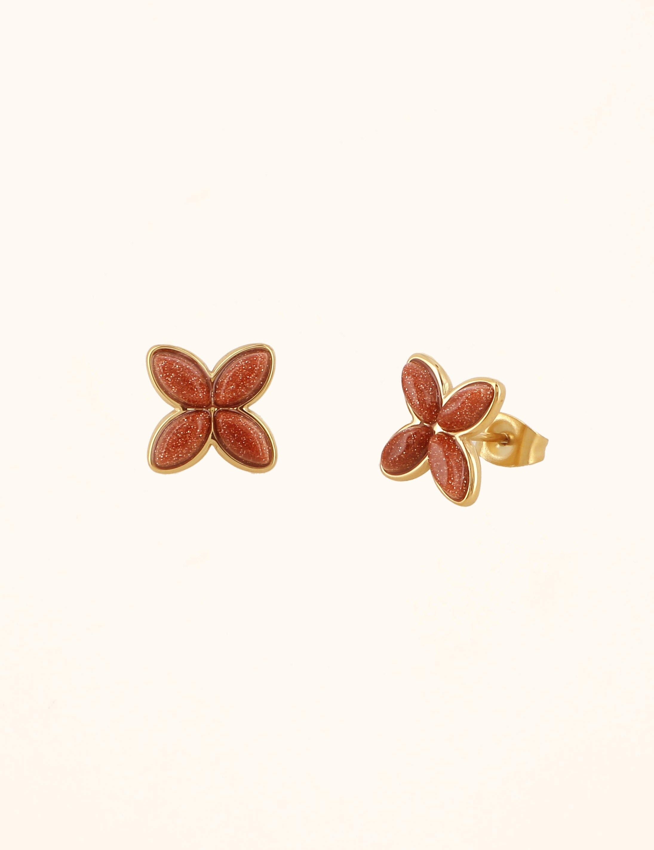 Boucles Bohm Paris - Gwendoline Boucles D'oreilles Bohm Paris Sable d'or 