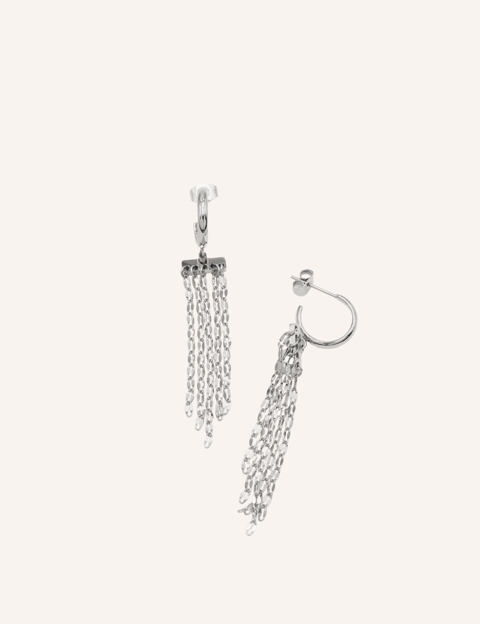 Boucles Bohm Paris - Gwenn Boucles D'oreilles Bohm Paris Argenté 