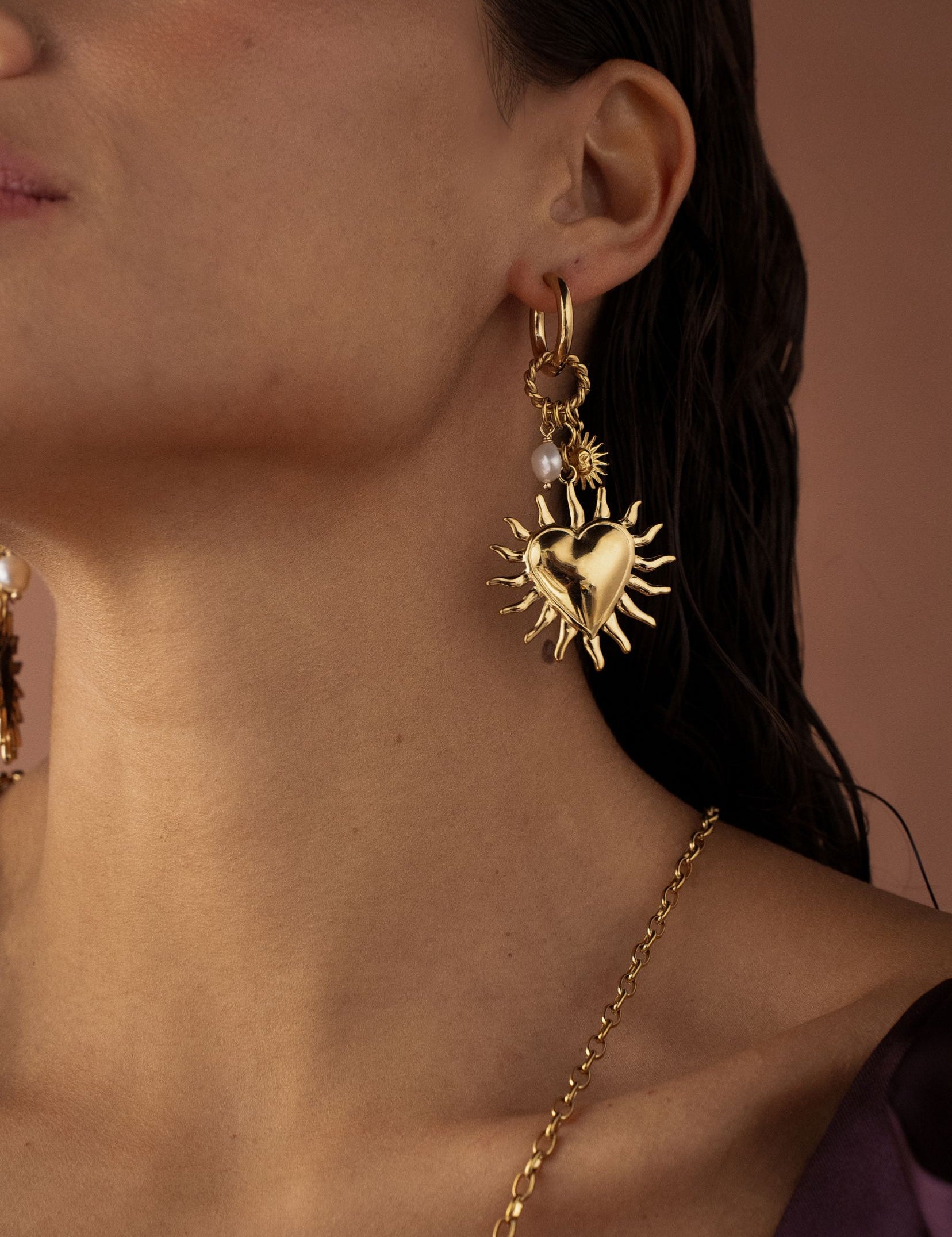 Boucles Bohm Paris - Ilaria Boucles d'oreilles Pendantes Bohm Paris 