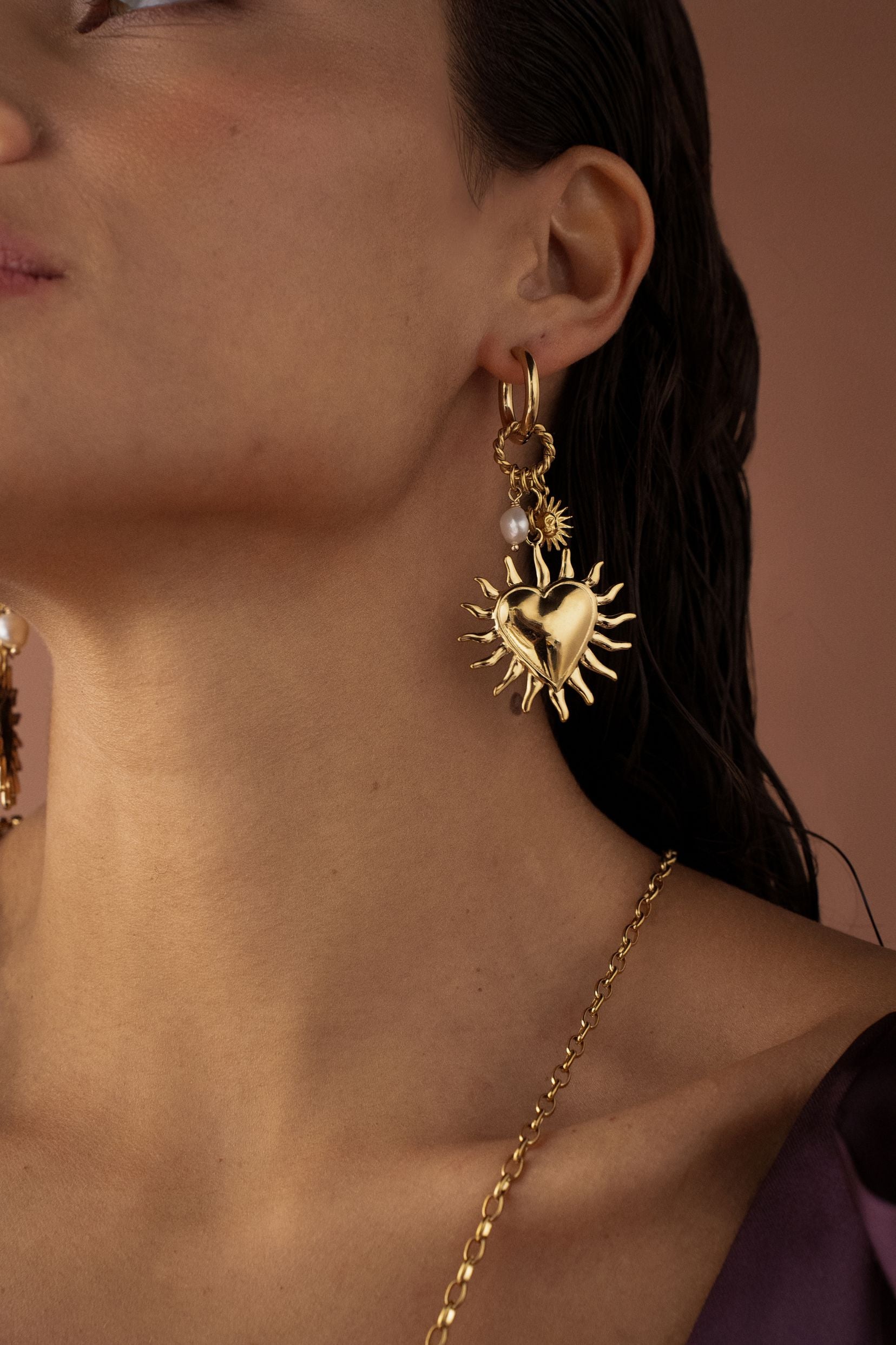 Boucles Bohm Paris - Ilaria Boucles d'oreilles Pendantes Bohm Paris 