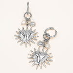 Boucles Bohm Paris - Ilaria Boucles d'oreilles Pendantes Bohm Paris Argenté 