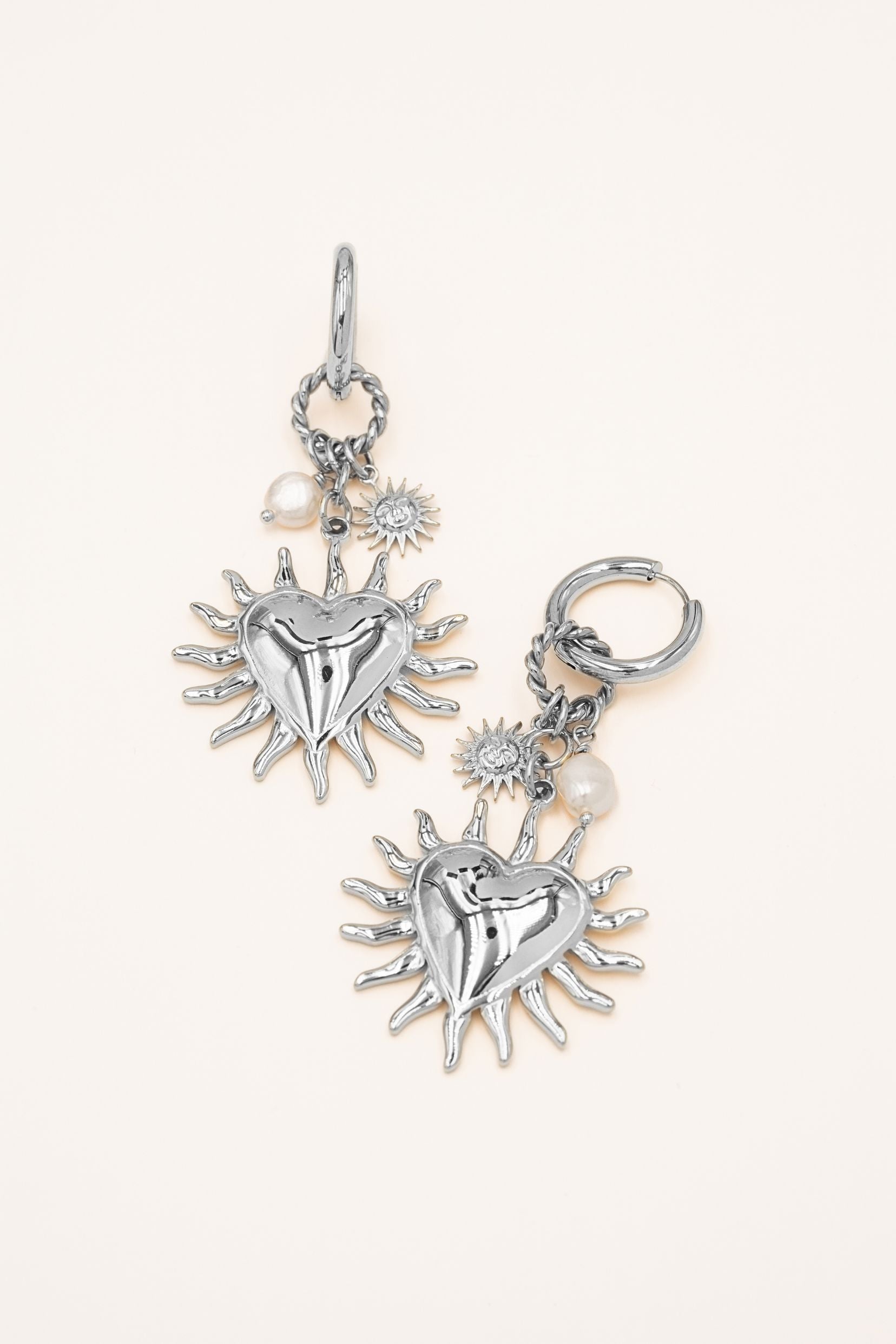 Boucles Bohm Paris - Ilaria Boucles d'oreilles Pendantes Bohm Paris Argenté 