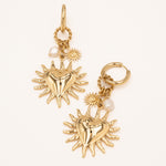 Boucles Bohm Paris - Ilaria Boucles d'oreilles Pendantes Bohm Paris Doré 