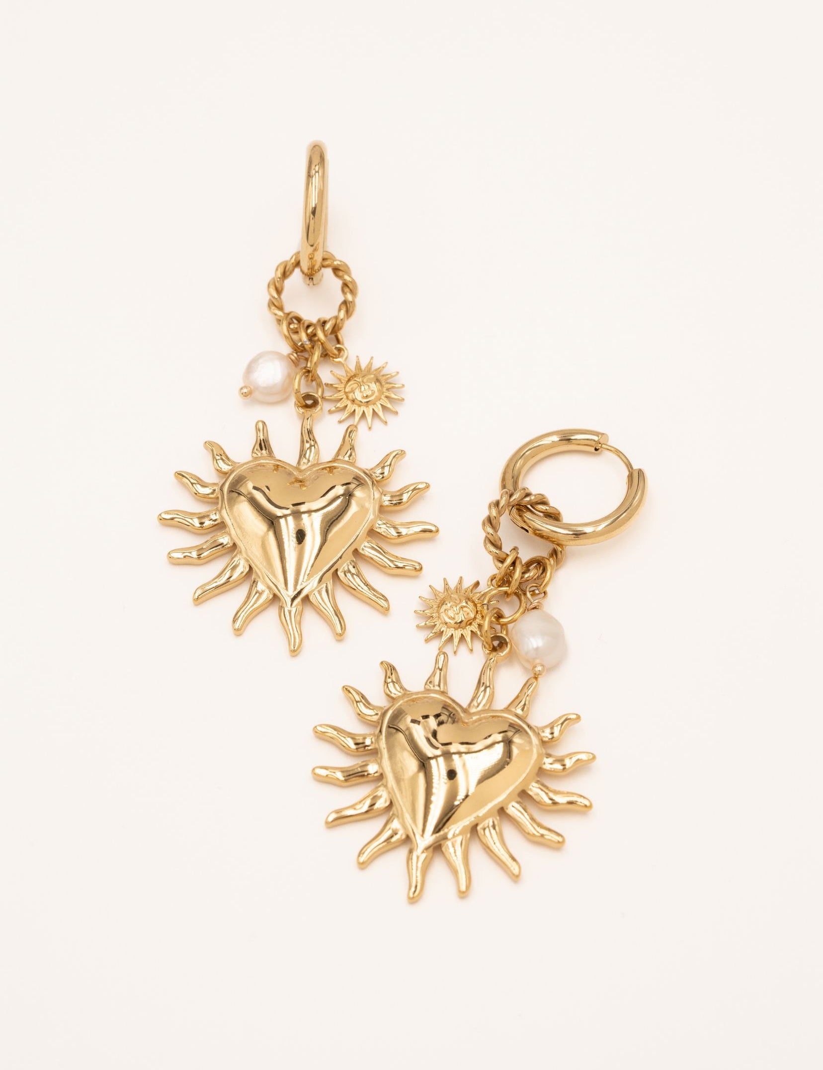 Boucles Bohm Paris - Ilaria Boucles d'oreilles Pendantes Bohm Paris Doré 