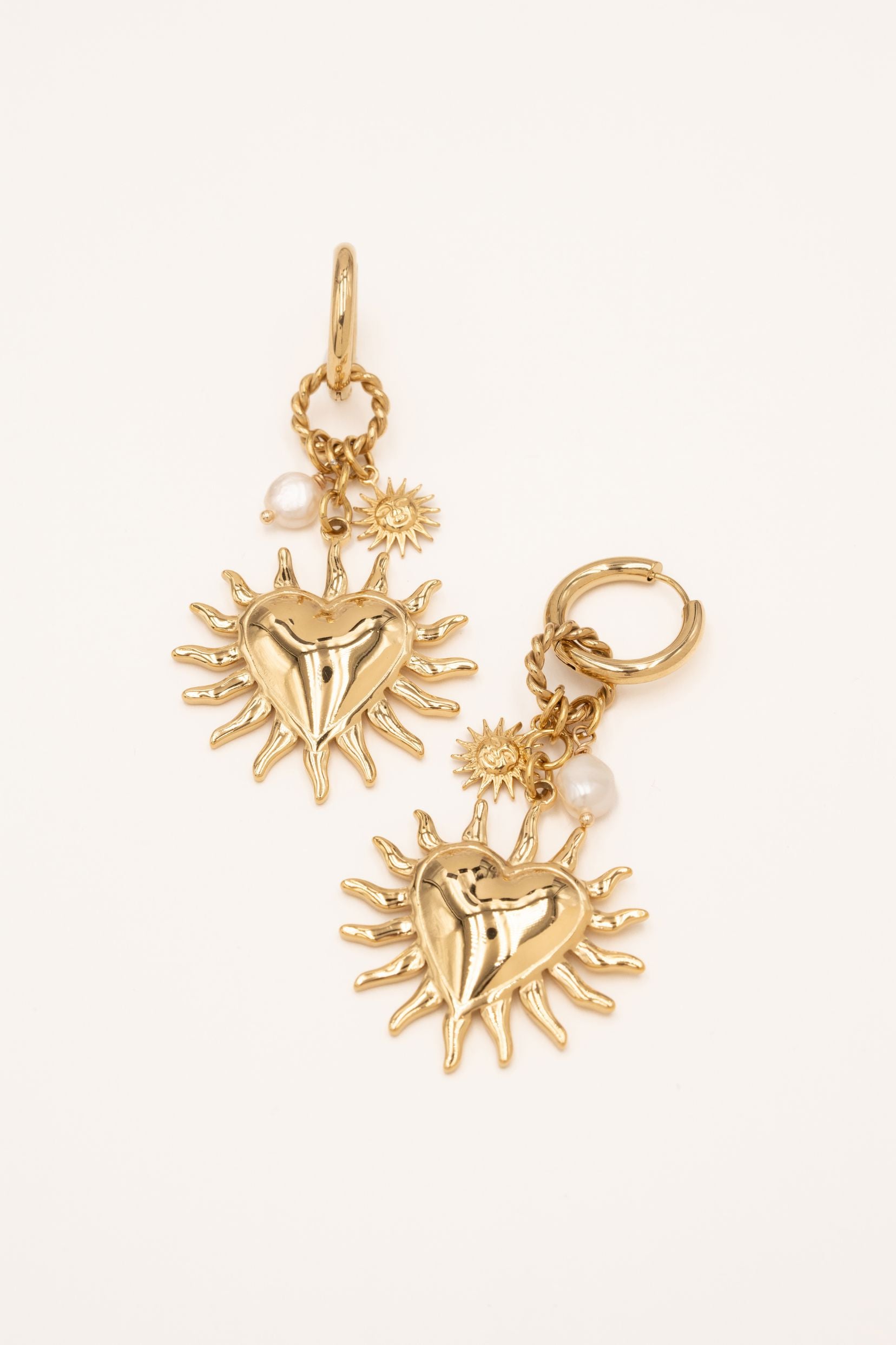 Boucles Bohm Paris - Ilaria Boucles d'oreilles Pendantes Bohm Paris Doré 