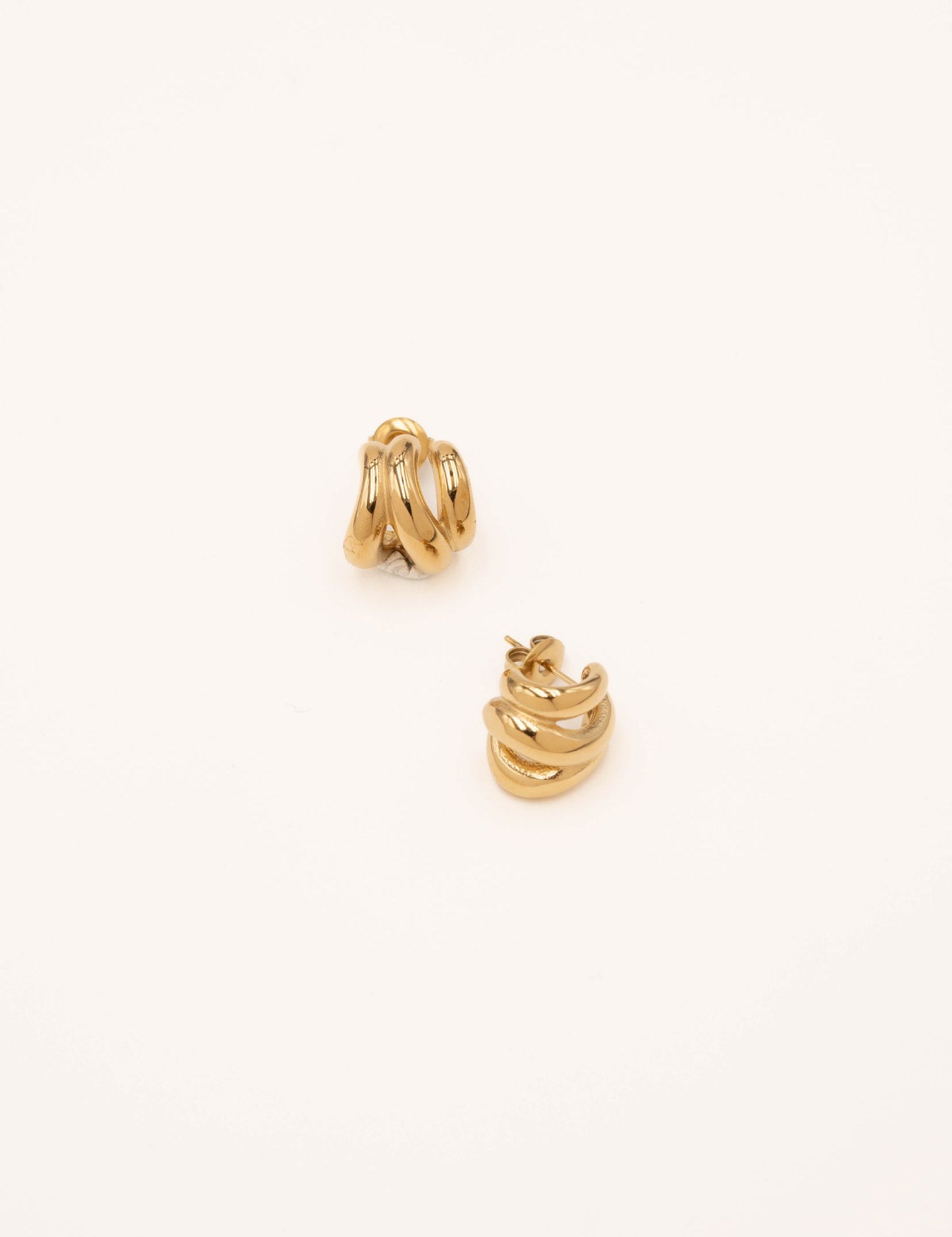 Boucles Bohm Paris - Irisia Boucles d'oreilles type Créoles Bohm Paris Doré 