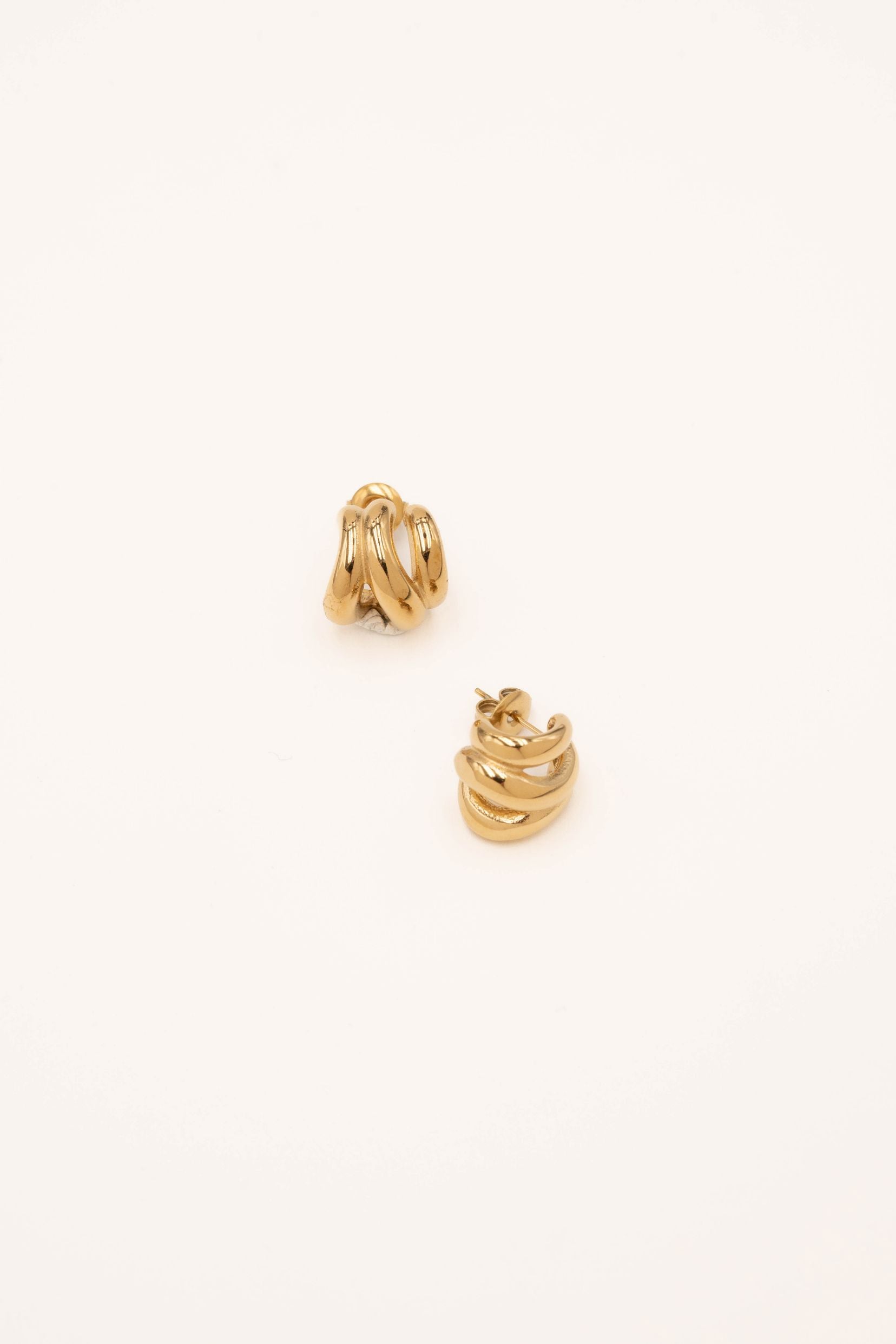 Boucles Bohm Paris - Irisia Boucles d'oreilles type Créoles Bohm Paris Doré 