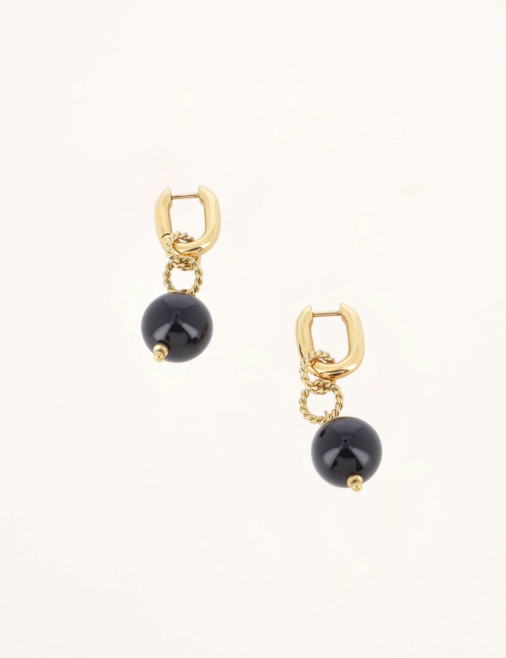 Boucles Bohm Paris - Isa Boucles D'oreilles Bohm Paris Onyx 