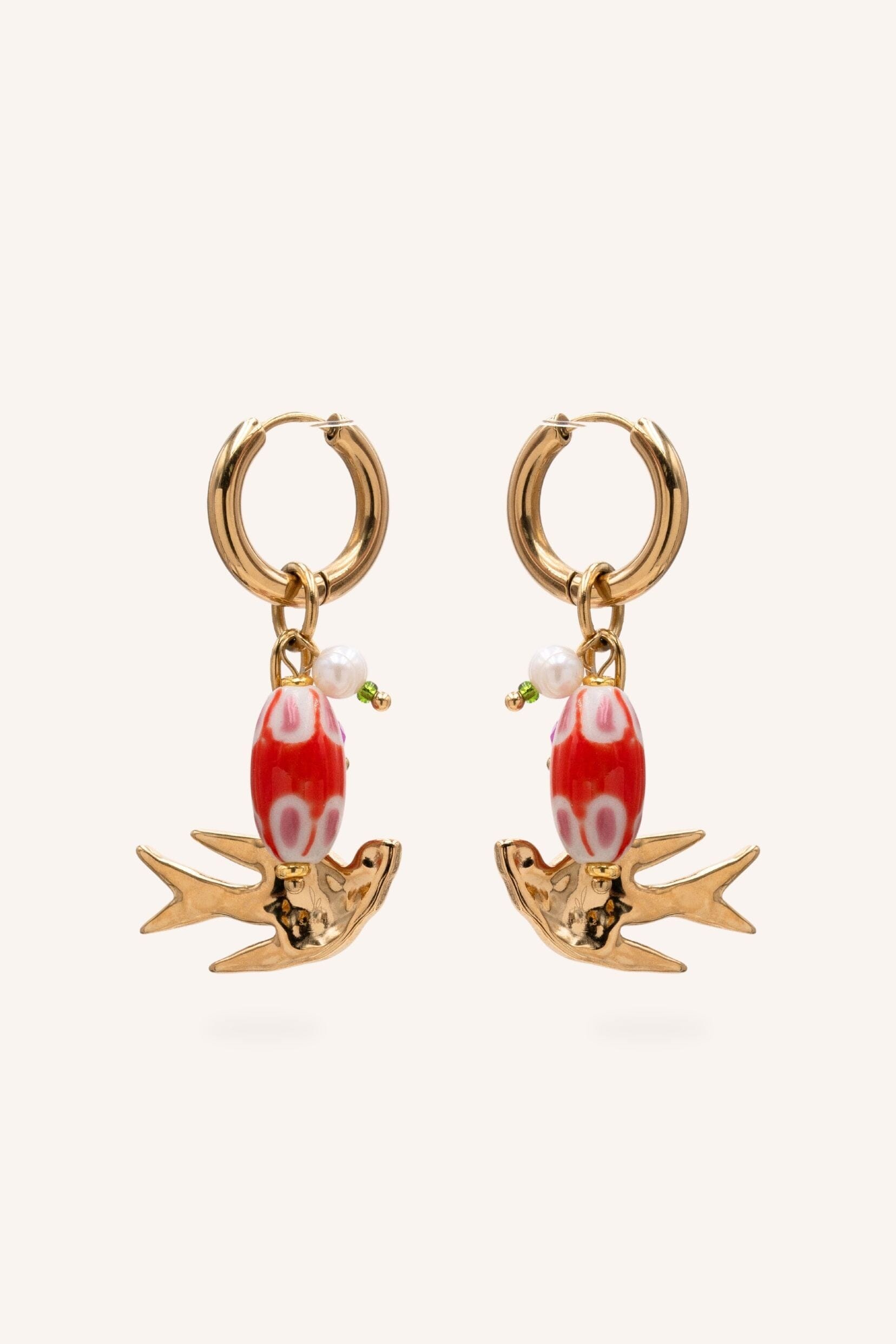 Boucles Bohm Paris - Isara Boucles d'oreilles type Créoles Bohm Paris Doré 