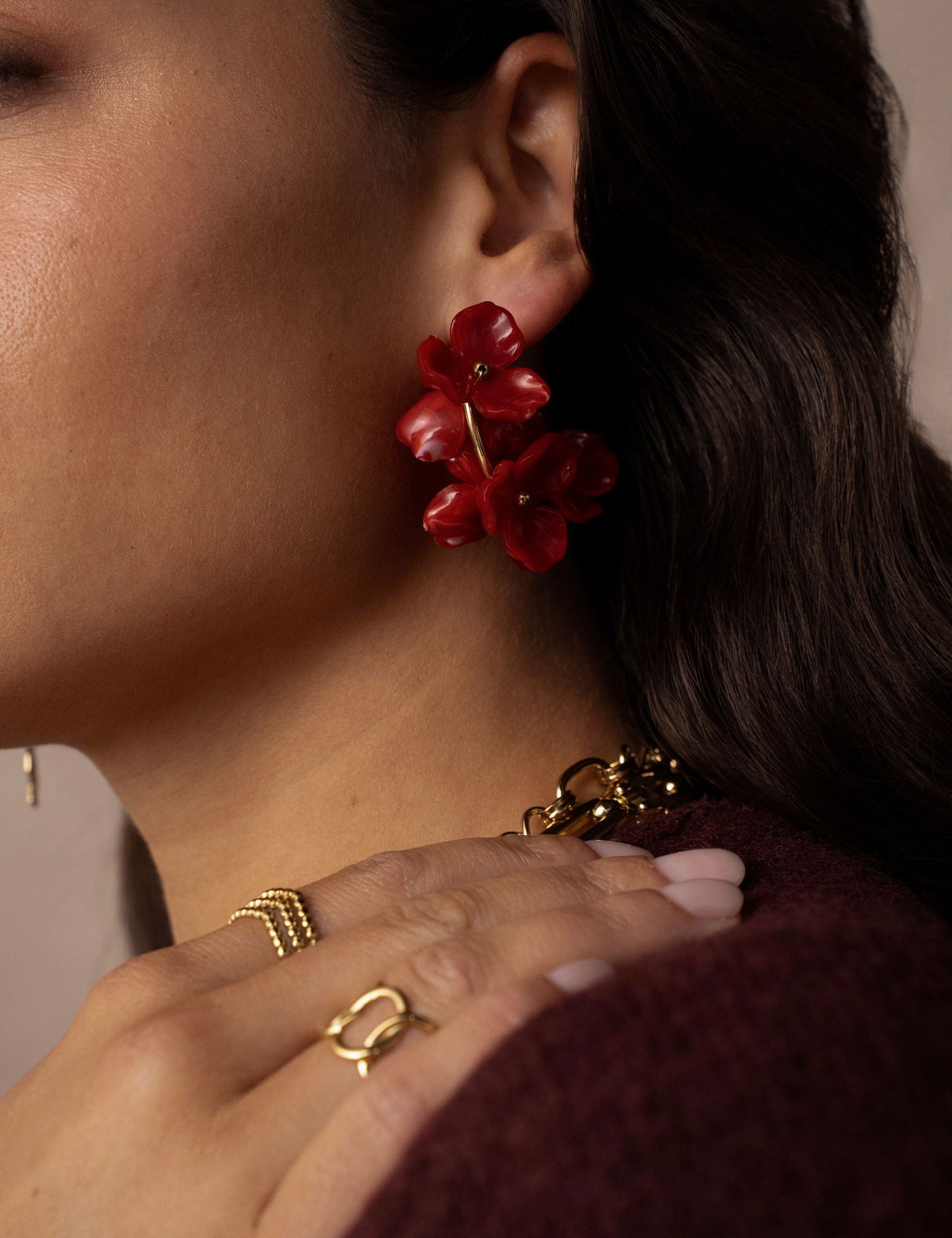 Boucles Bohm Paris - Ise Boucles d'oreilles Pendantes Bohm Paris 