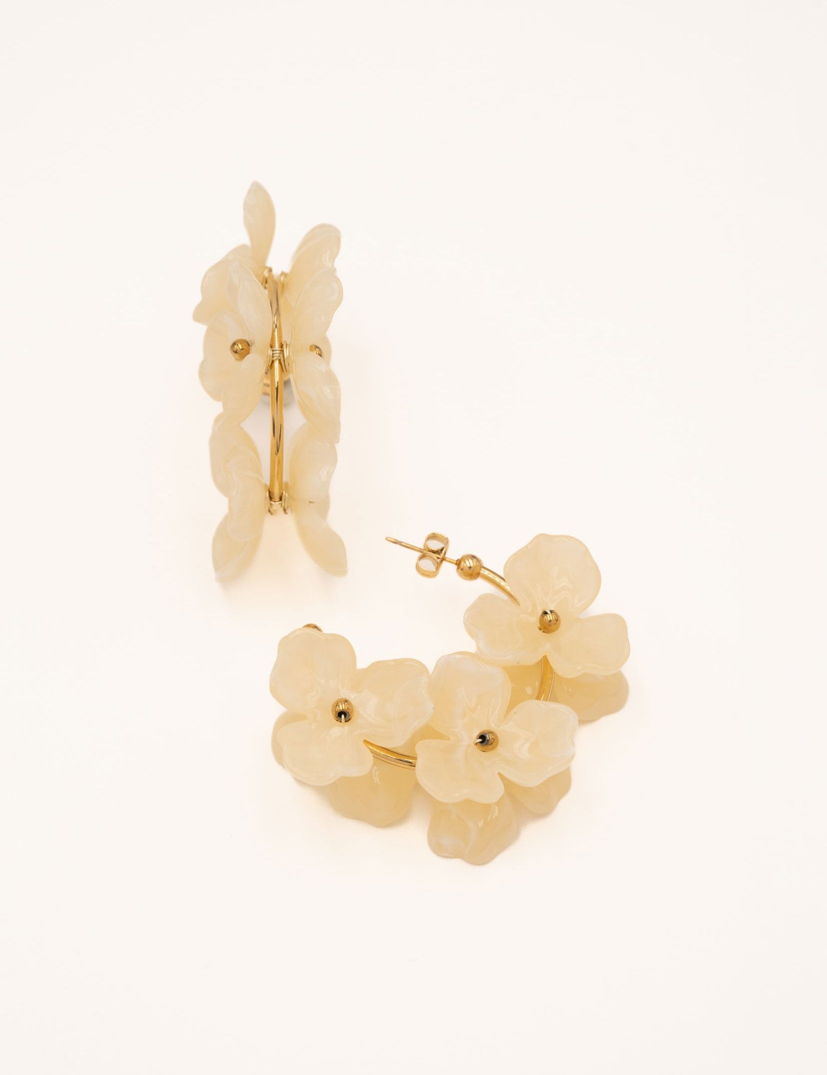 Boucles Bohm Paris - Ise Boucles d'oreilles Pendantes Bohm Paris Beige 