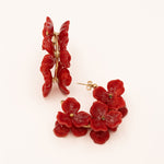 Boucles Bohm Paris - Ise Boucles d'oreilles Pendantes Bohm Paris Rouge 