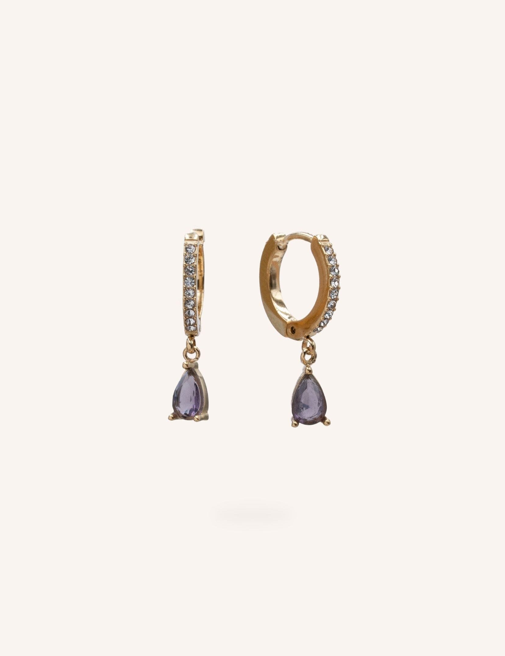 Boucles Bohm Paris - Jadea Boucles d'oreilles type Créoles Bohm Paris Bleu 