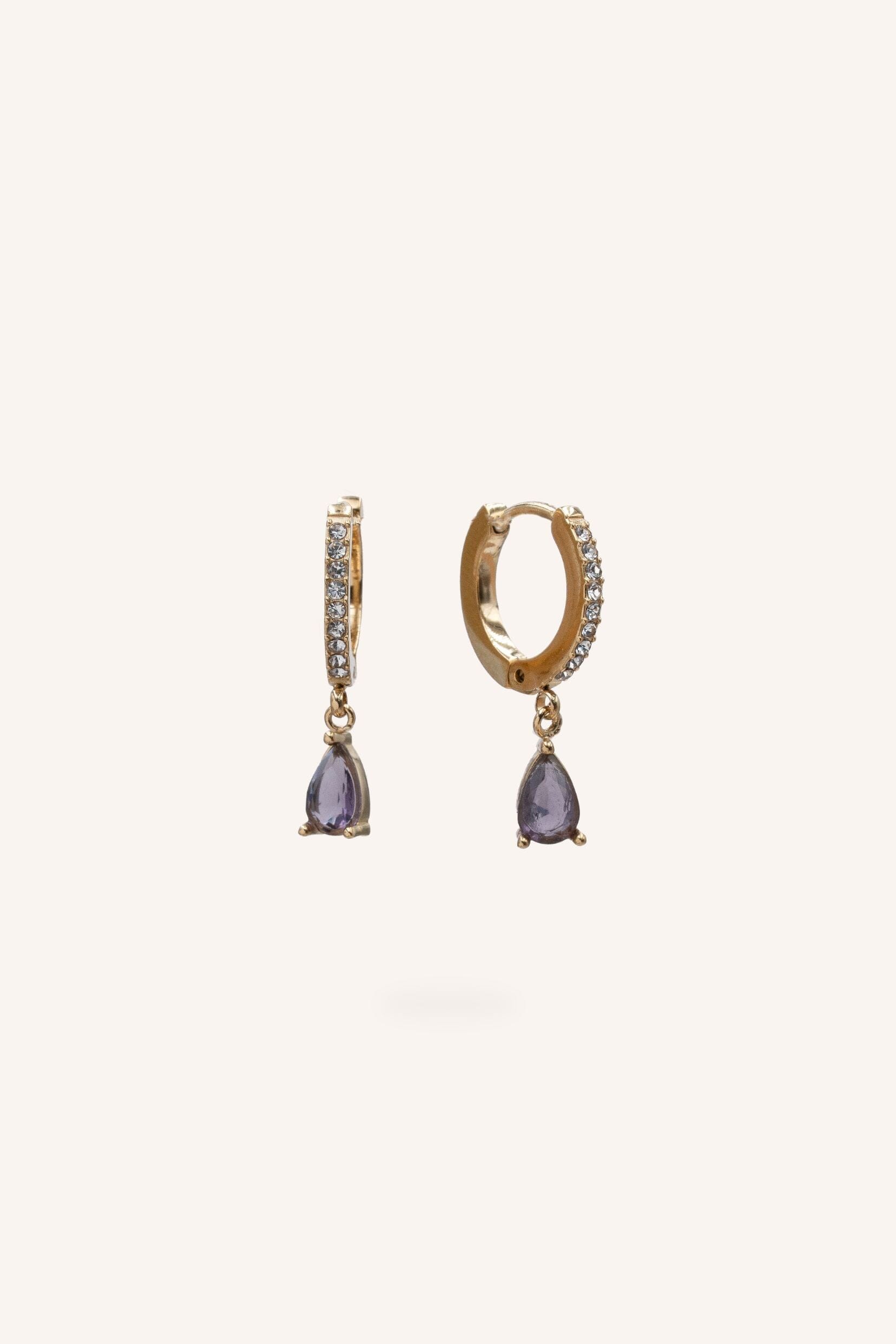 Boucles Bohm Paris - Jadea Boucles d'oreilles type Créoles Bohm Paris Bleu 