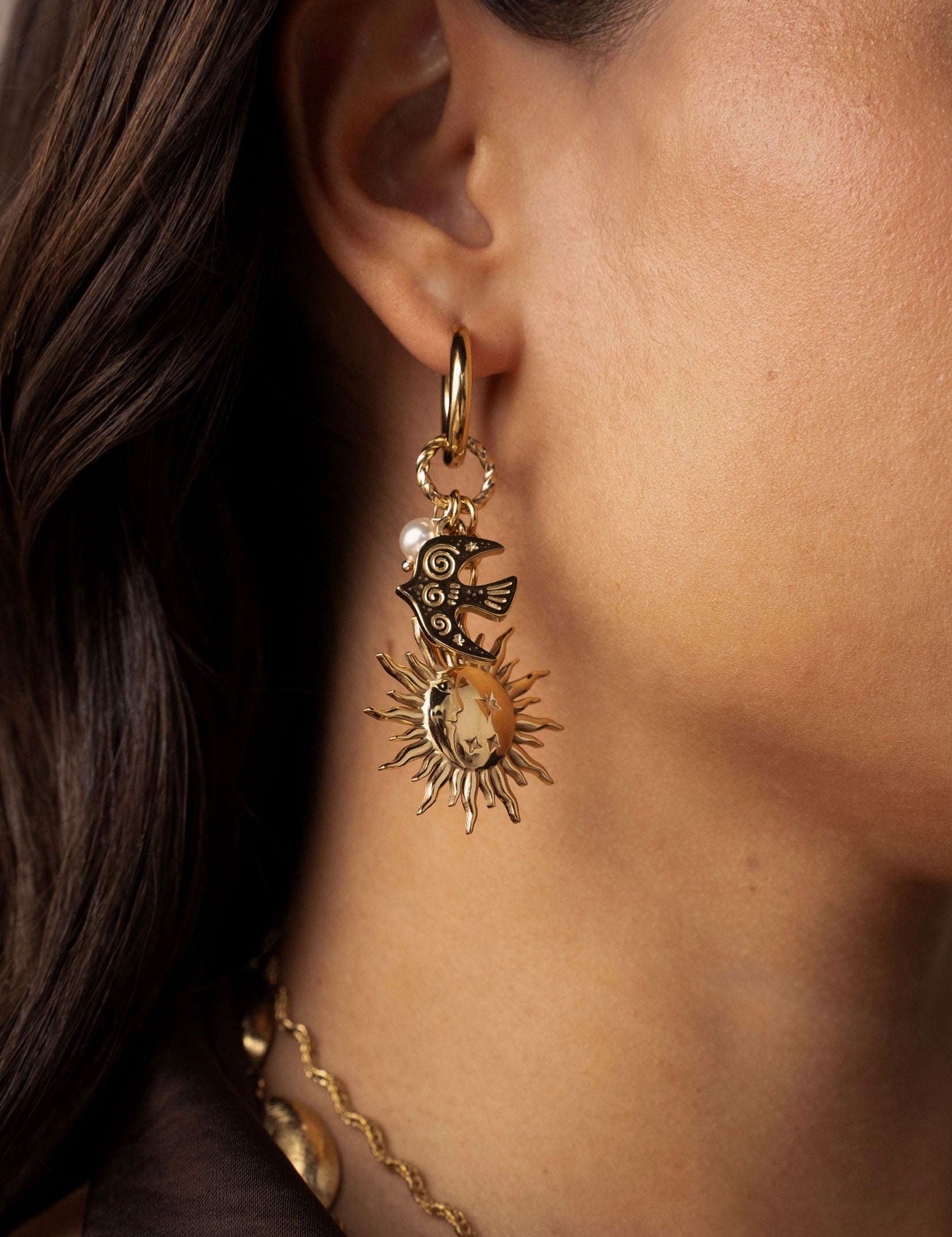 Boucles Bohm Paris - Josépha Boucles d'oreilles Pendantes Bohm Paris 