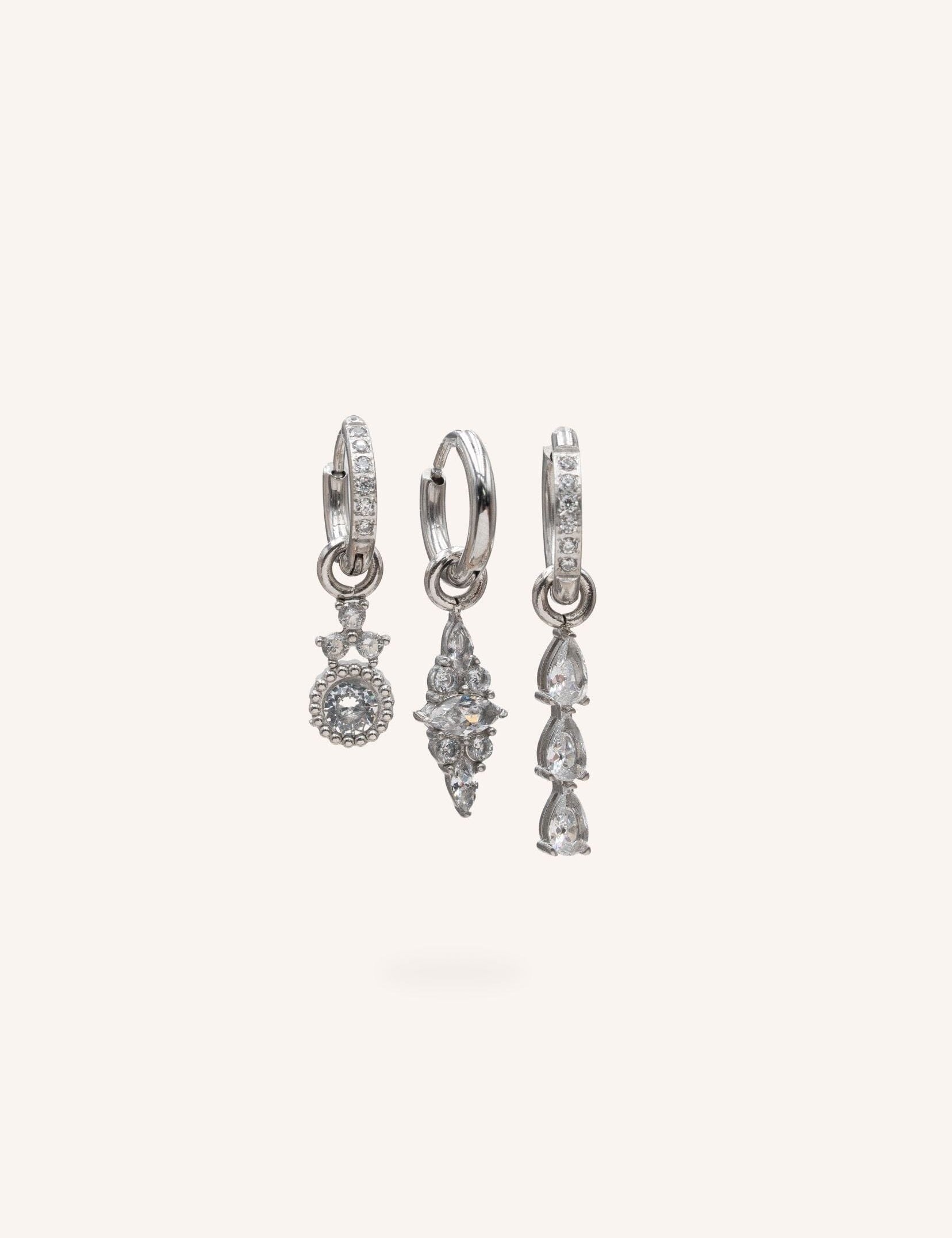 Boucles Bohm Paris - Joyana Boucles d'oreilles type Créoles Bohm Paris Argenté 