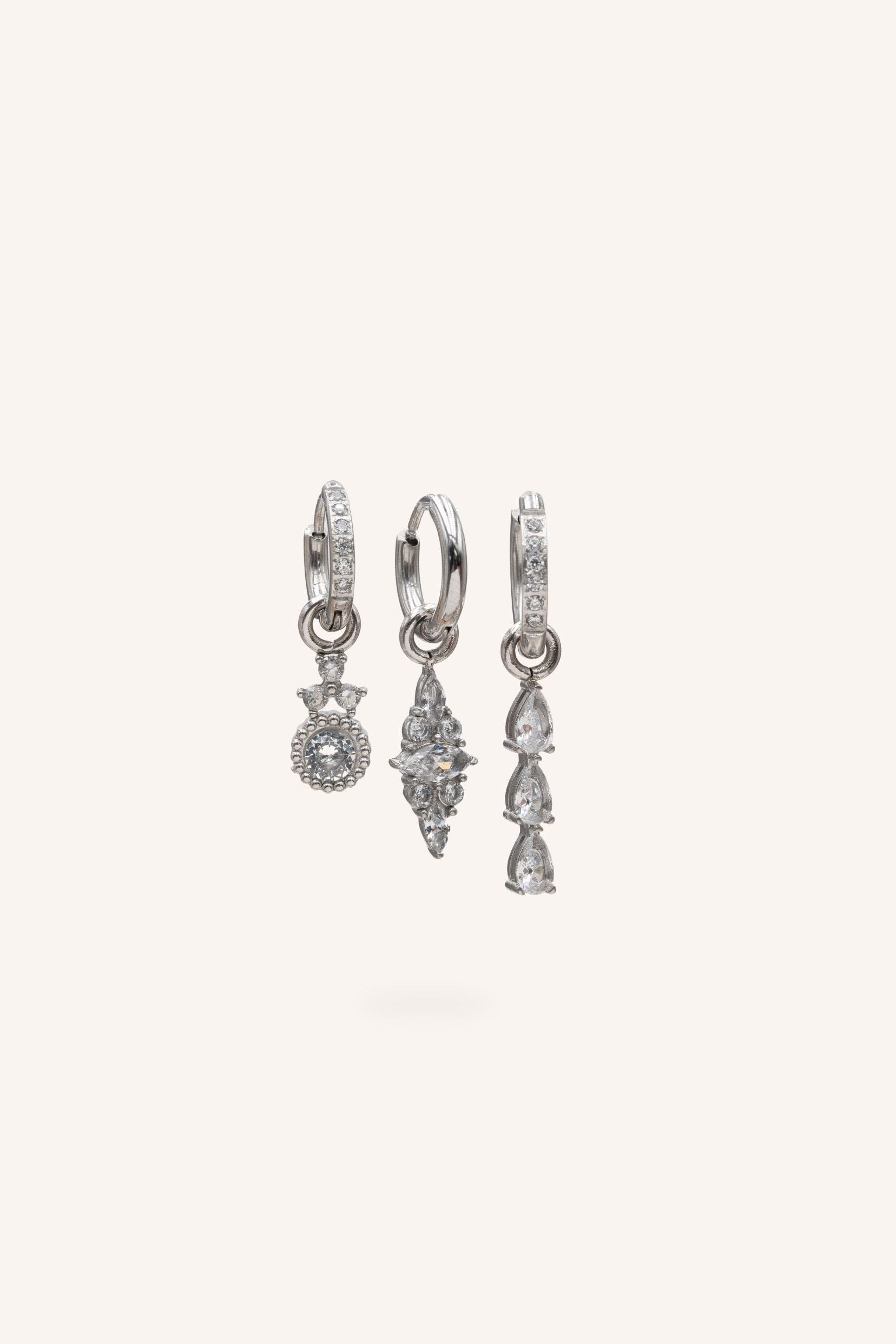 Boucles Bohm Paris - Joyana Boucles d'oreilles type Créoles Bohm Paris Argenté 