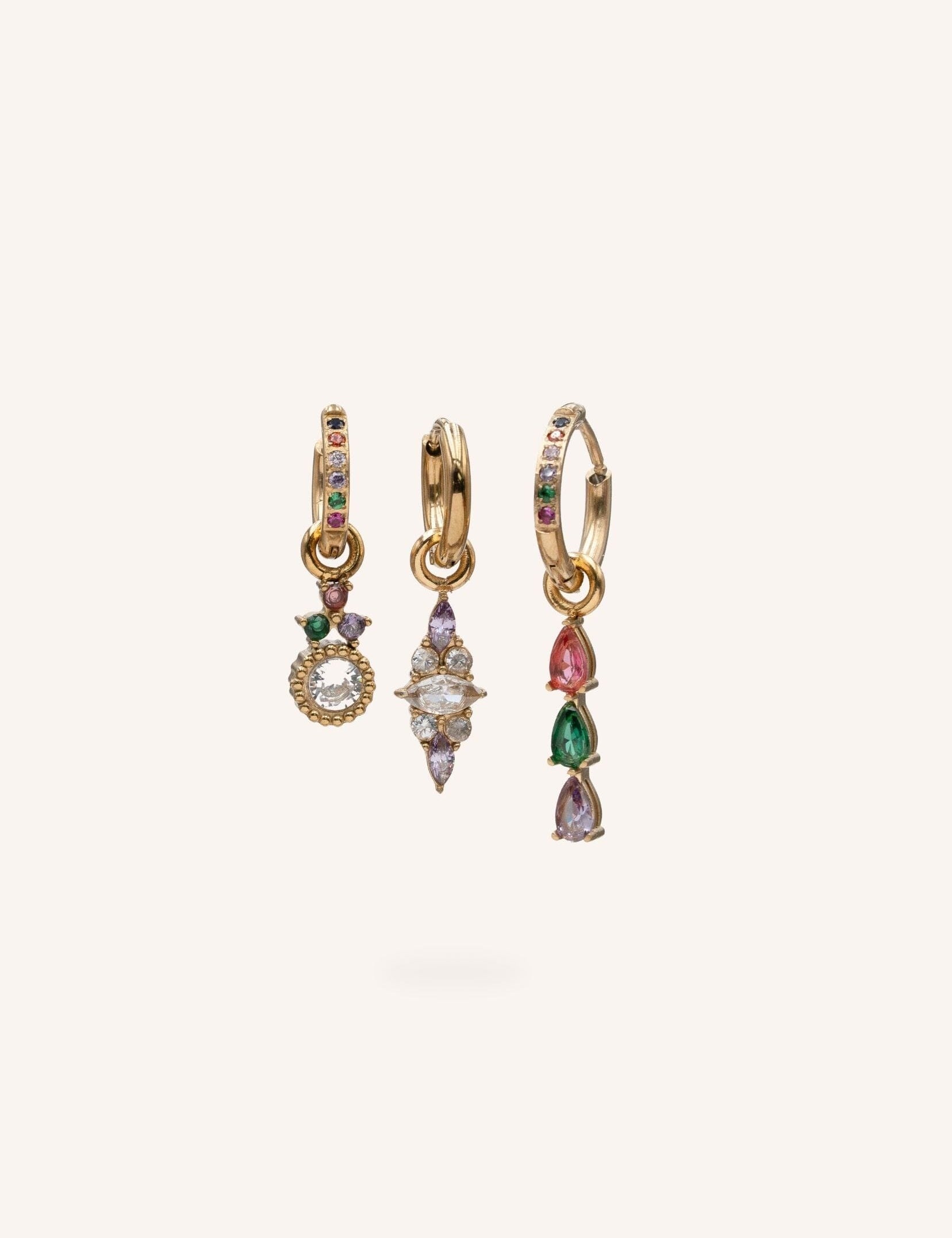 Boucles Bohm Paris - Joyana Boucles d'oreilles type Créoles Bohm Paris Multi 