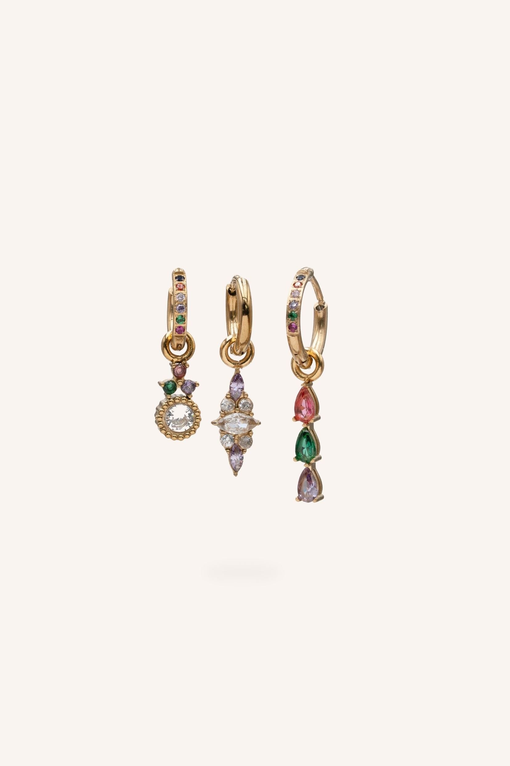 Boucles Bohm Paris - Joyana Boucles d'oreilles type Créoles Bohm Paris Multi 