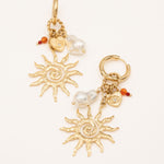 Boucles Bohm Paris - Justina Boucles d'oreilles Pendantes Bohm Paris Doré 