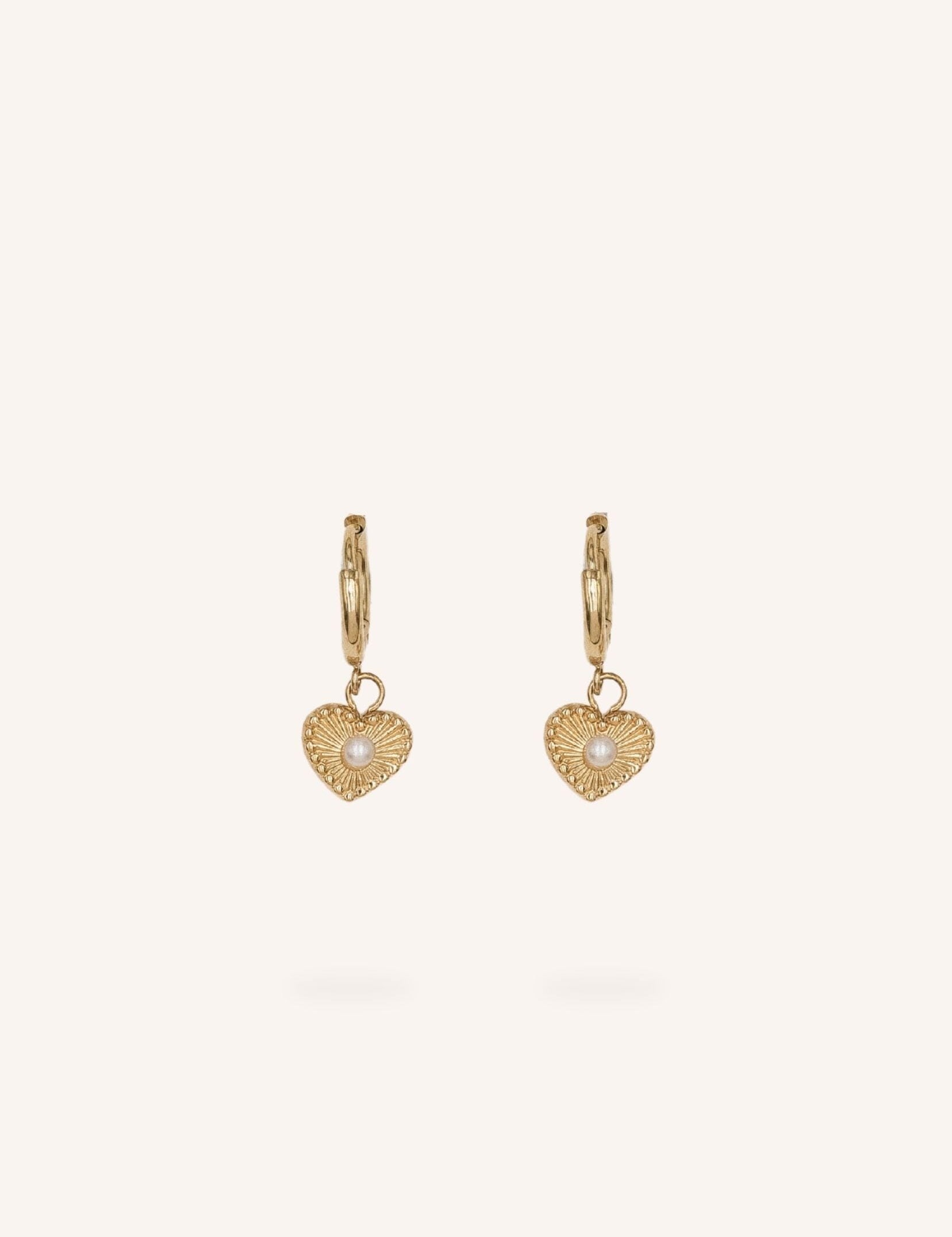 Boucles Bohm Paris - Kaelya Boucles d'oreilles type Créoles Bohm Paris Doré 