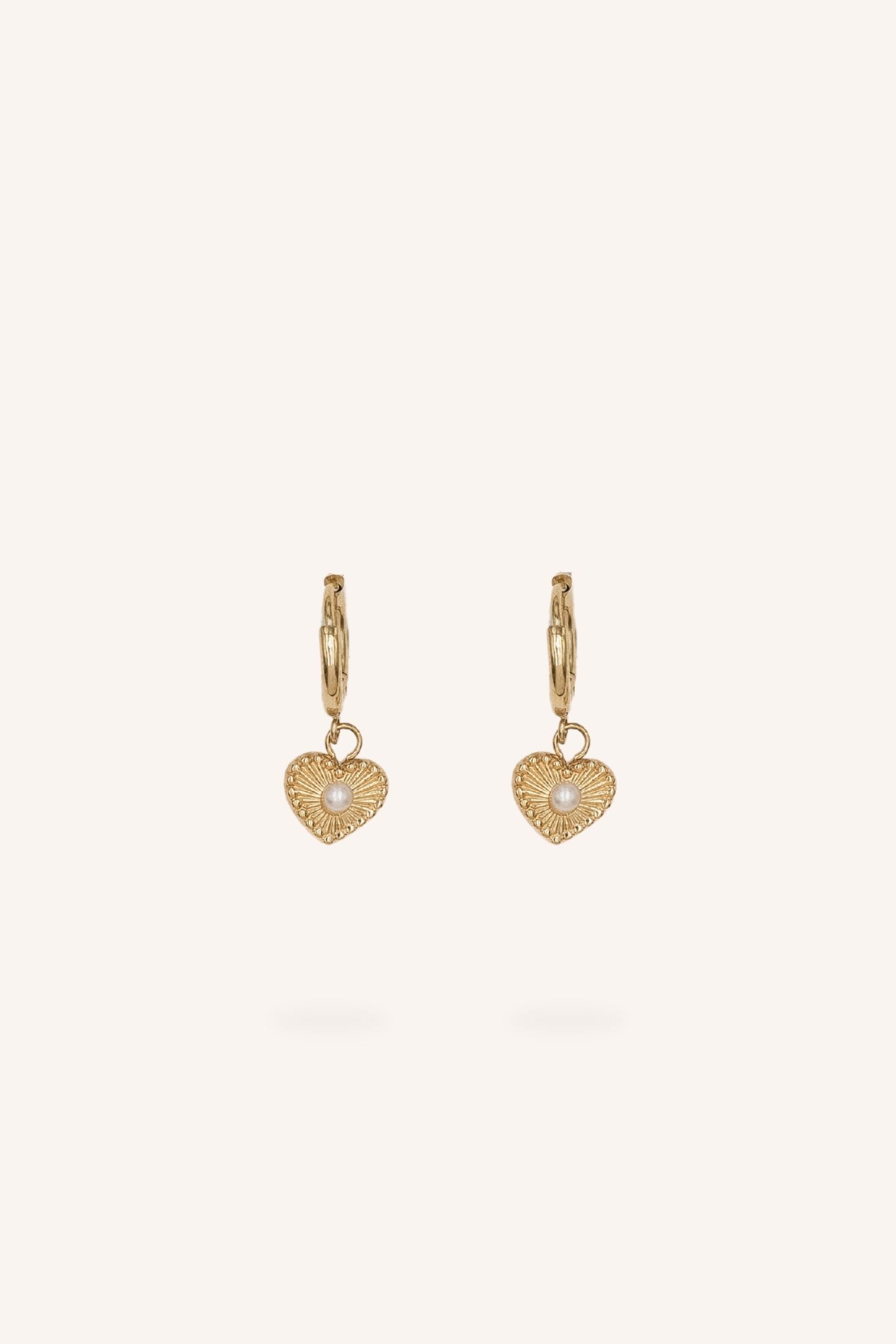 Boucles Bohm Paris - Kaelya Boucles d'oreilles type Créoles Bohm Paris Doré 