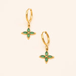 Boucles Bohm Paris - Kaila Boucles D'oreilles Bohm Paris Vert 