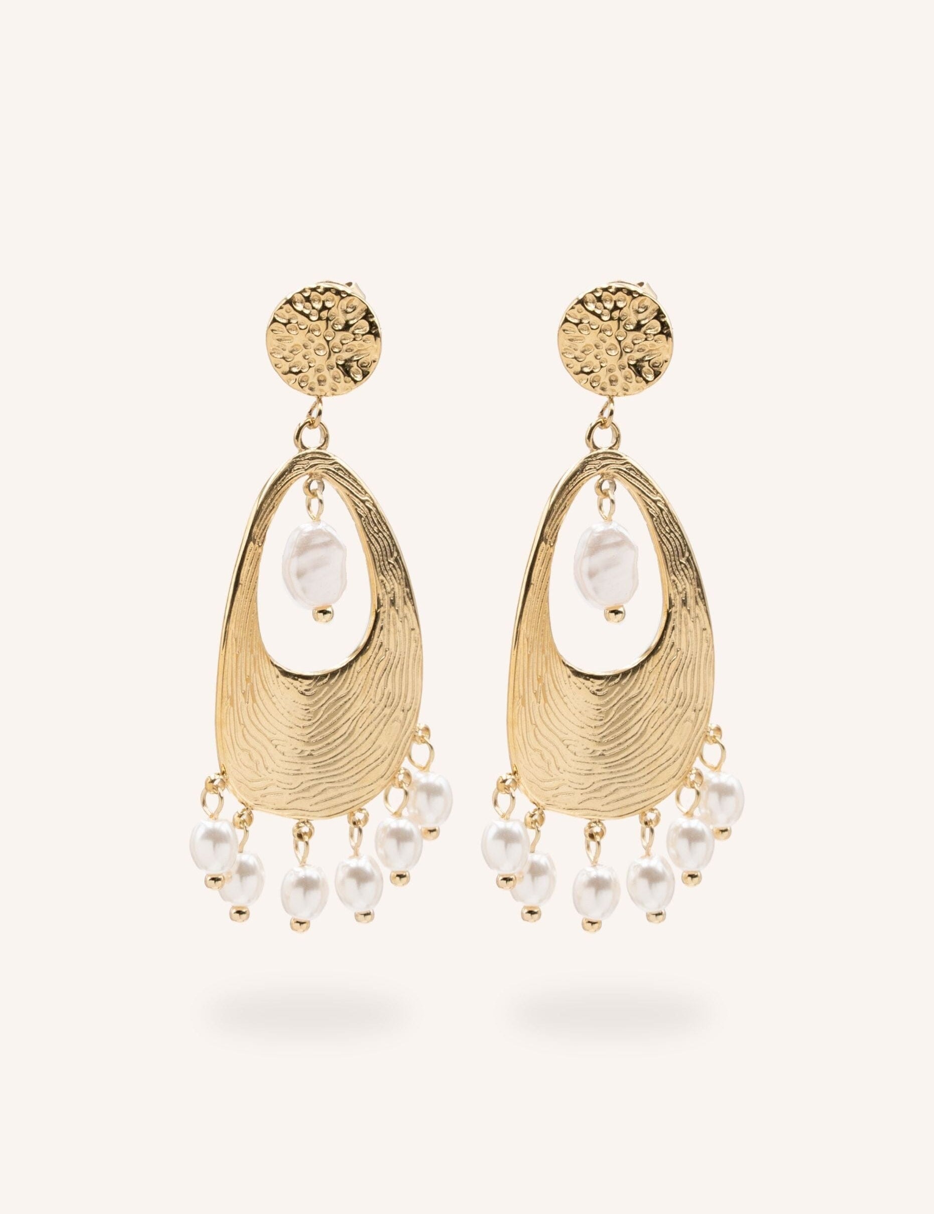 Boucles Bohm Paris - Kassya Boucles d'oreilles pendantes Bohm Paris Doré 