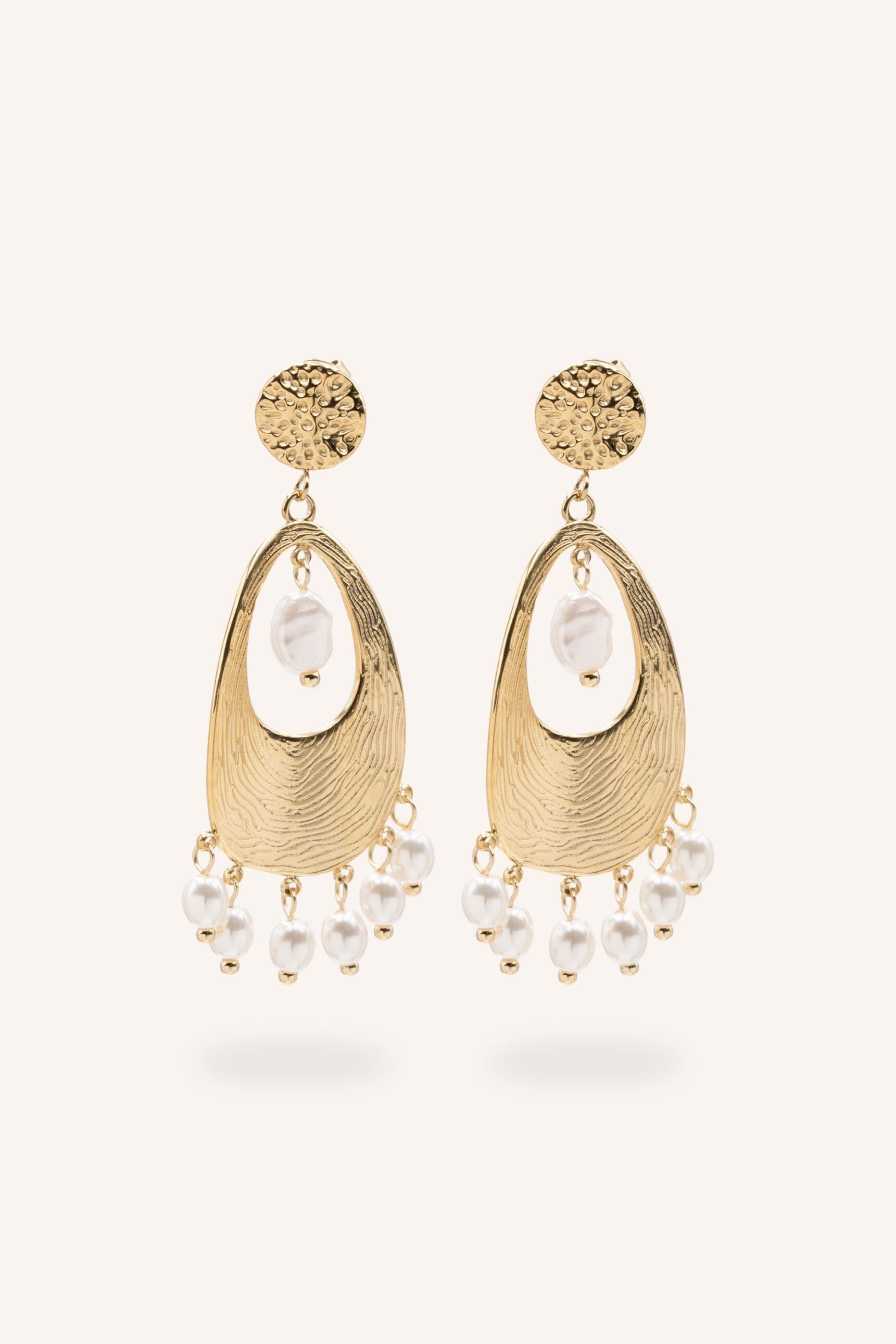 Boucles Bohm Paris - Kassya Boucles d'oreilles pendantes Bohm Paris Doré 