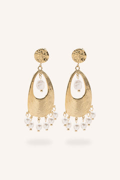 Boucles Bohm Paris - Kassya Boucles d'oreilles pendantes Bohm Paris Doré 