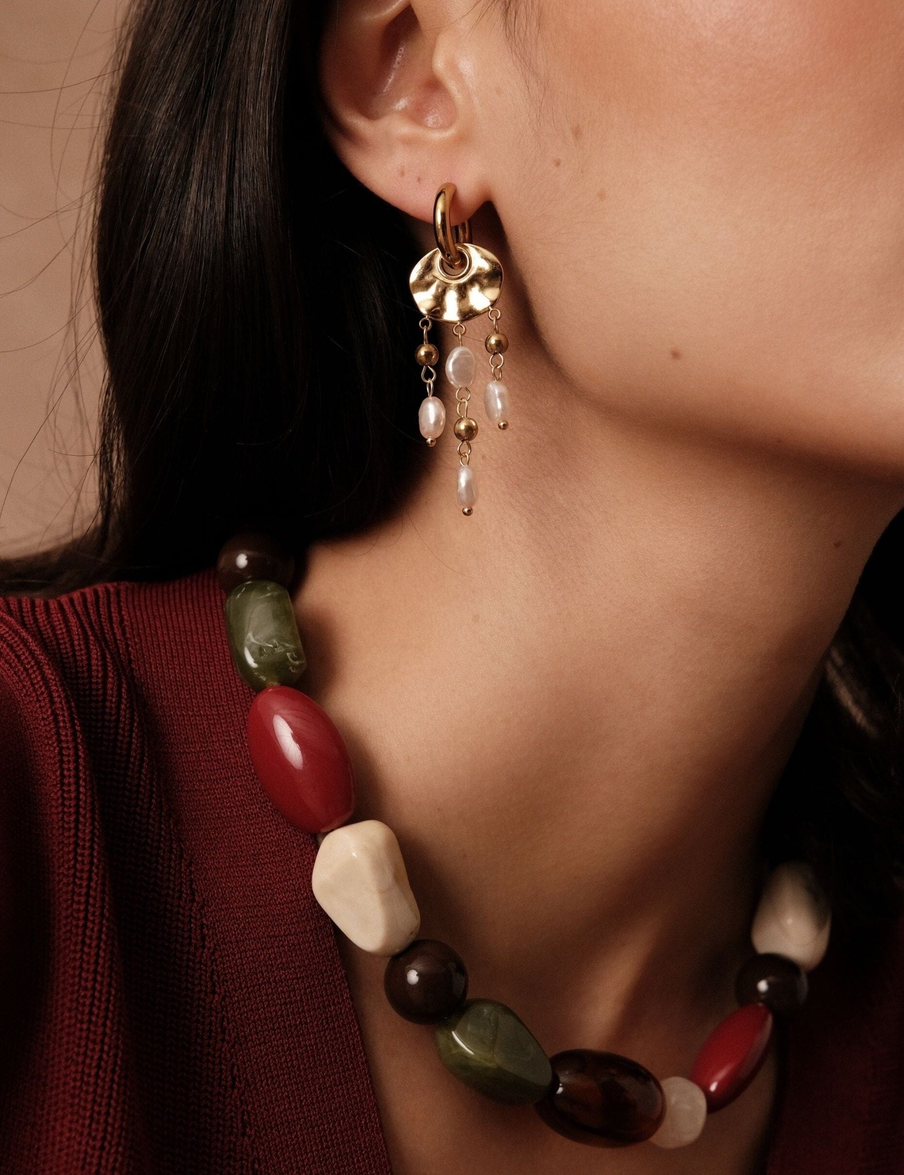 Boucles Bohm Paris - Kassyani Boucles d'oreilles type Créoles Bohm Paris 