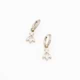 Boucles Bohm Paris - Katarina Boucles D'oreilles Bohm Paris Argenté blanc 