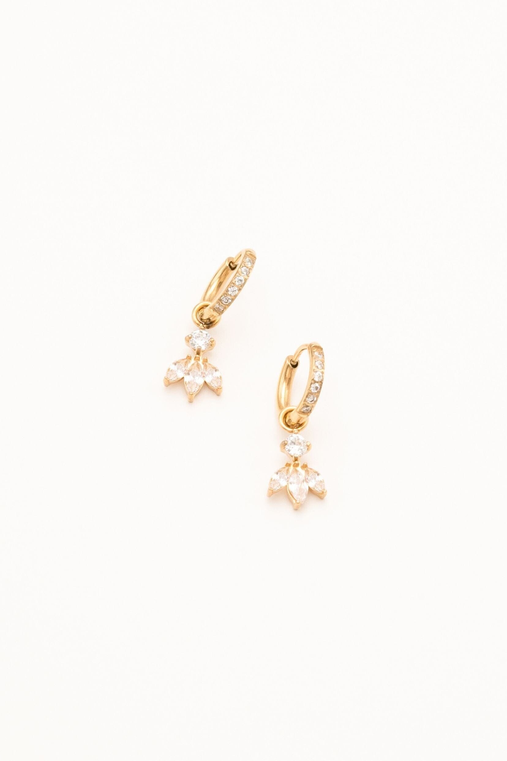 Boucles Bohm Paris - Katarina Boucles D'oreilles Bohm Paris Blanc 