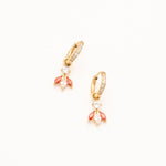 Boucles Bohm Paris - Katarina Boucles D'oreilles Bohm Paris Orange 