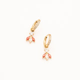 Boucles Bohm Paris - Katarina Boucles D'oreilles Bohm Paris Orange 