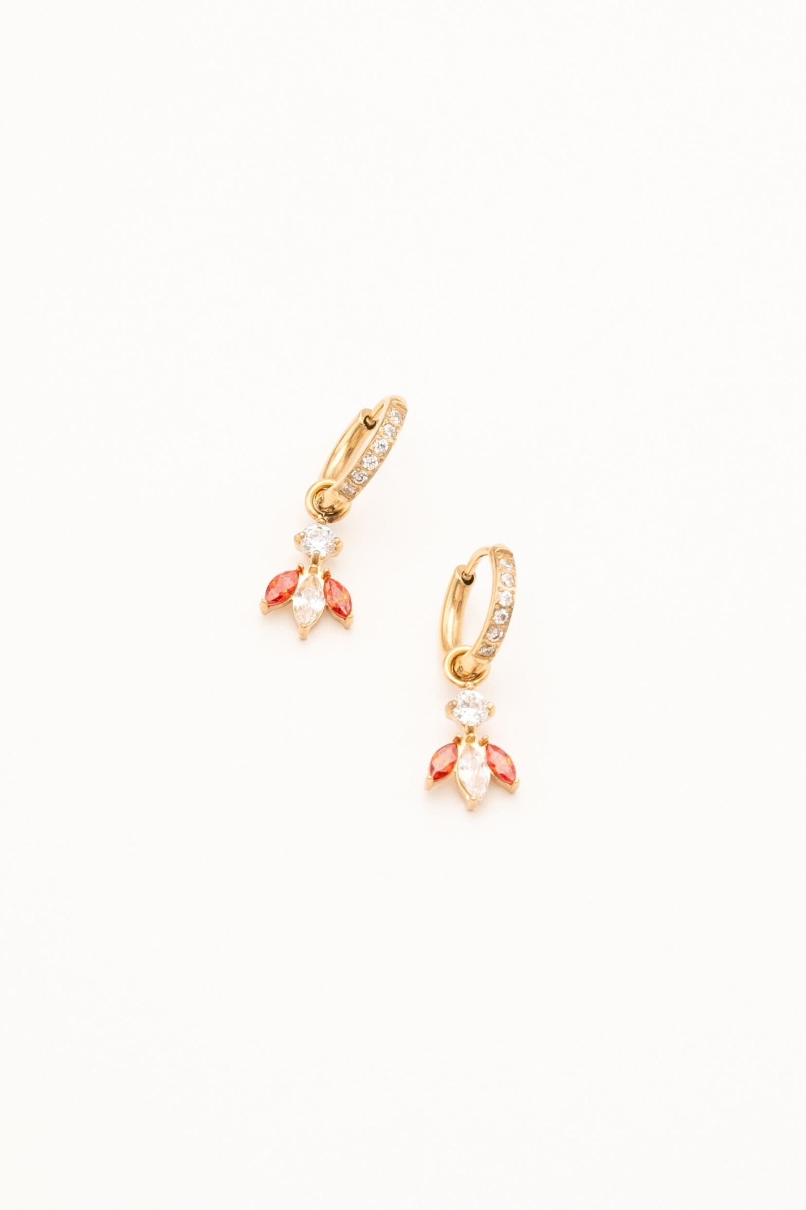 Boucles Bohm Paris - Katarina Boucles D'oreilles Bohm Paris Orange 