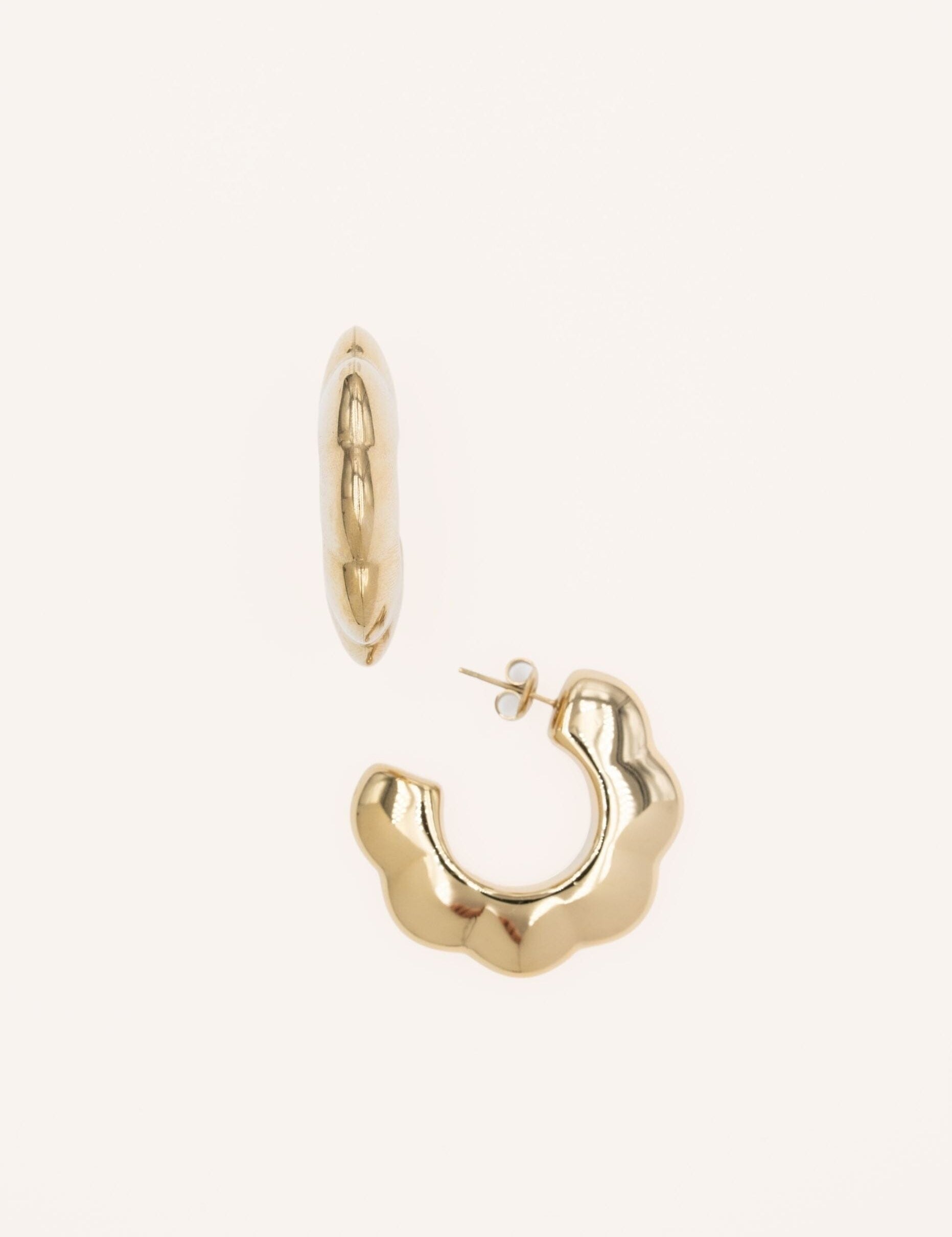 Boucles Bohm Paris - Kervelys Boucles d'oreilles type Créoles Bohm Paris Doré 